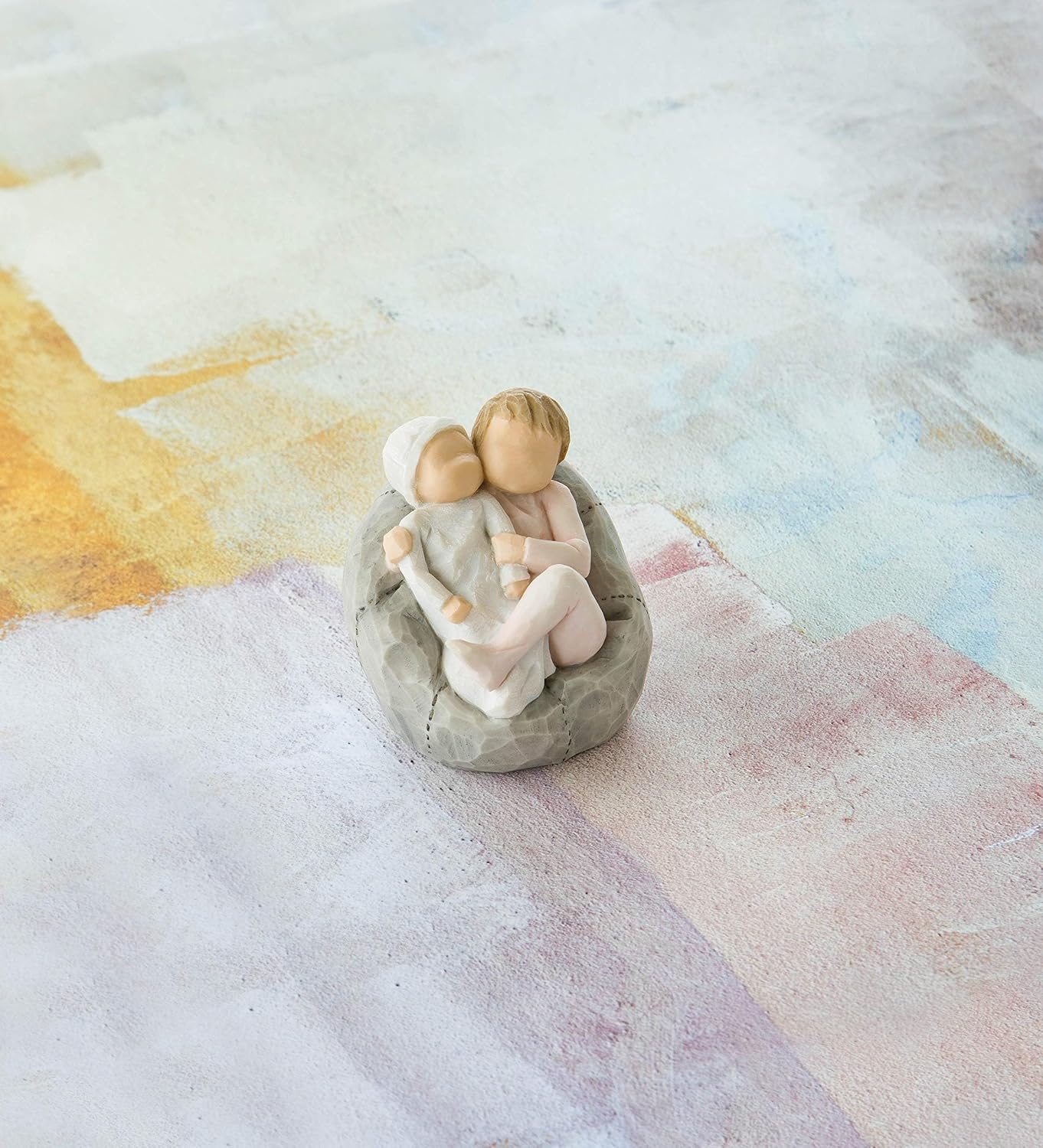 Willow Tree Nurture, Sculpted Hand-Painted Figure | Hand-Painted Resin Figurine, Sculpted by Artist Susan Lordi, Celebrates Loving Family Relationships, Family Grouping