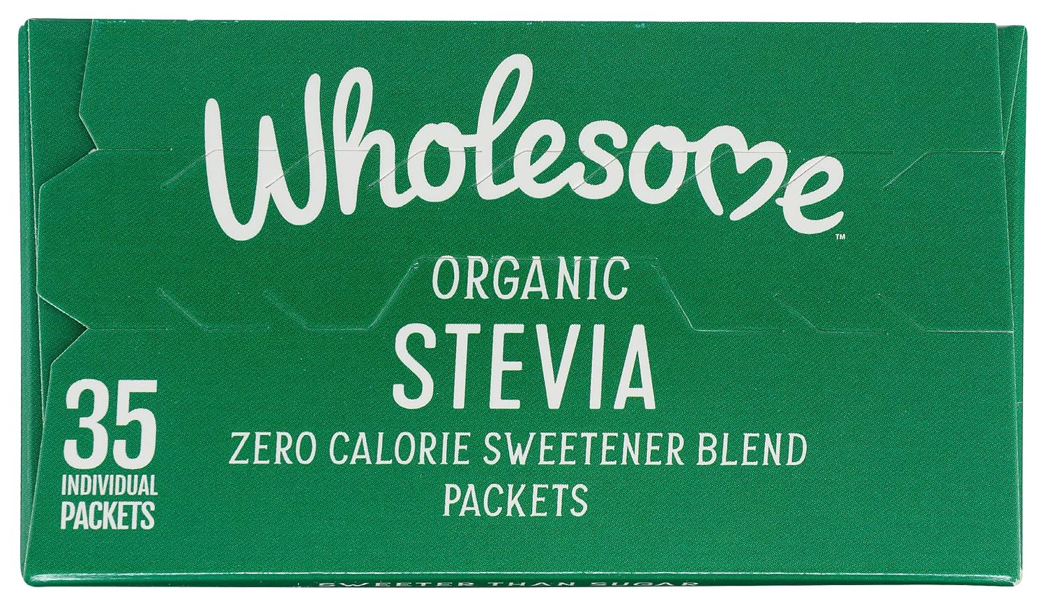 Wholesome Sweeteners Organic Stevia, 1000 Count Packets, Zero Calorie Sweetener Blend, Keto Friendly, Non GMO, Gluten Free & Vegan