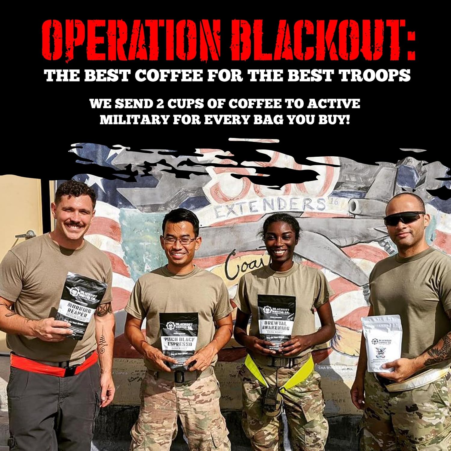 Blackout Coffee Blueberry Crumble Ground Coffee, Medium Roast, 12 oz