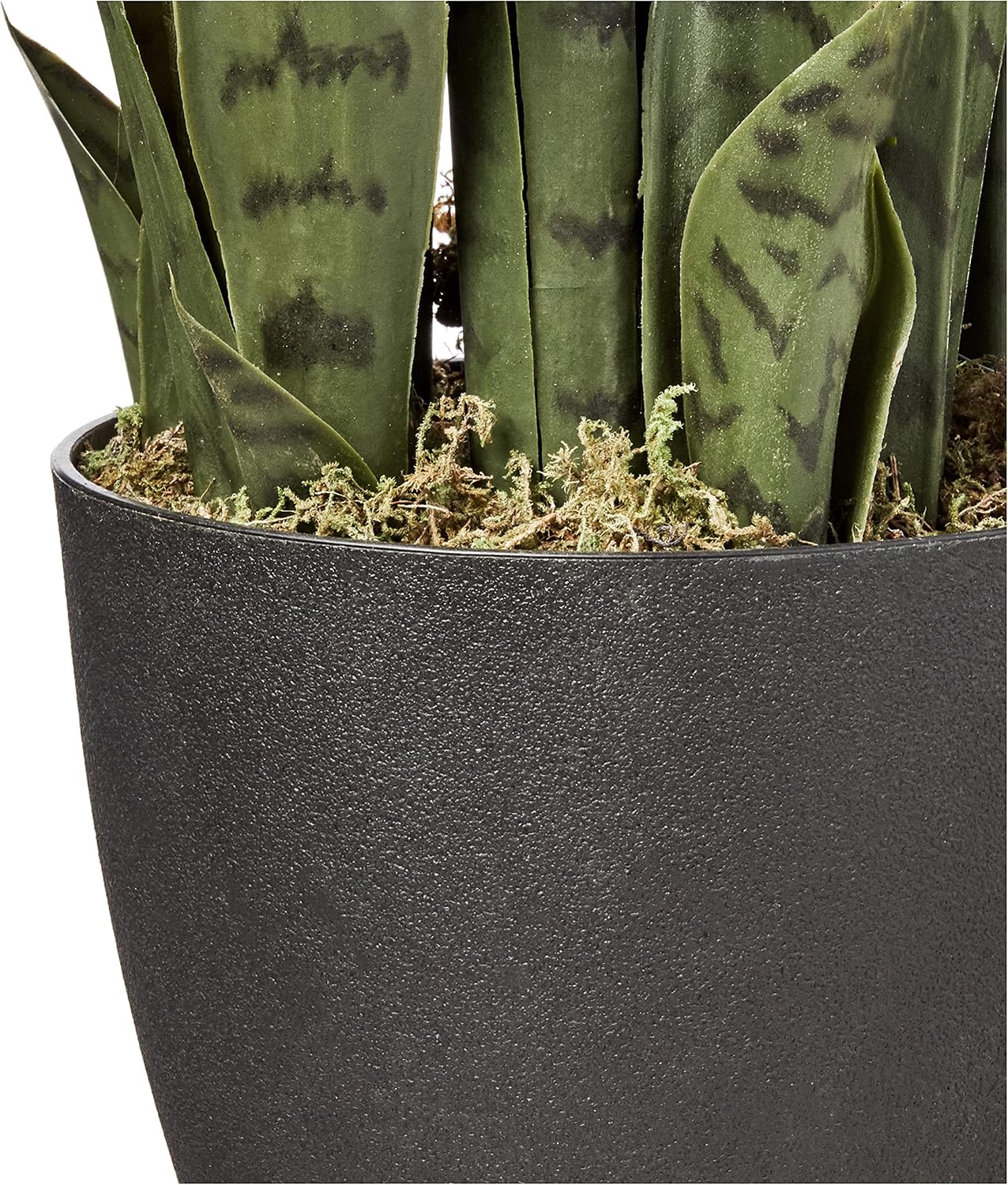Nearly Natural 48 in Artificial Sansevieria Snake Plant with Pot