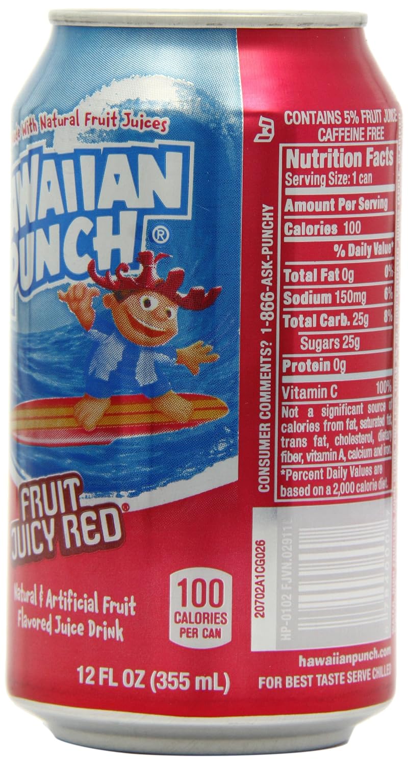 Hawaiian Punch 355 ml (Pack of 12)