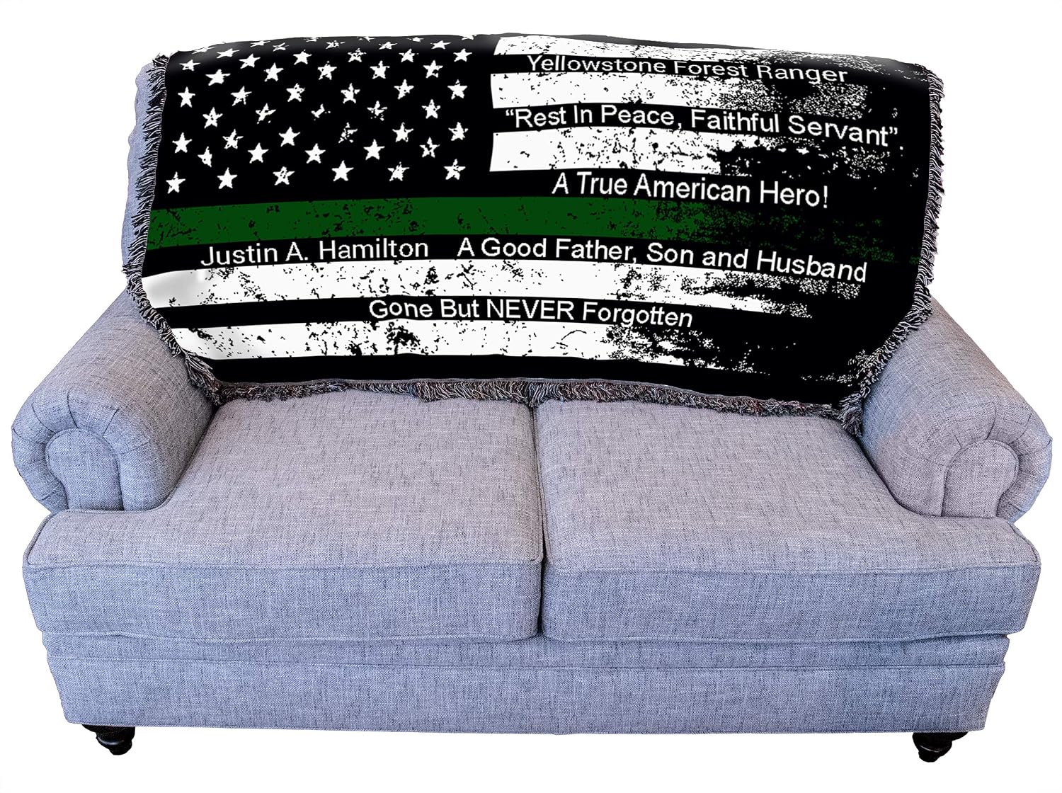 Pure Country Weavers US Army -Military Service Mark Seal Blanket Eagle - Gift Military Tapestry Throw Woven from Cotton - Made in the USA (72x54)