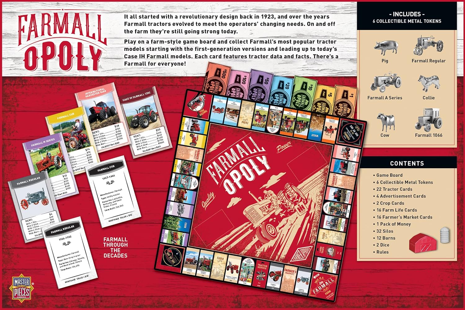 MasterPieces Opoly Board Games - Coca-Cola Opoly - Officially Licensed Board Games for Adults & Families