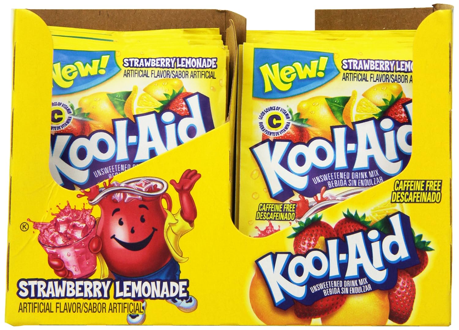 Kool-Aid Tropical Punch Flavored Unsweetened Caffeine Free Powdered Drink Mix (96 Packets)