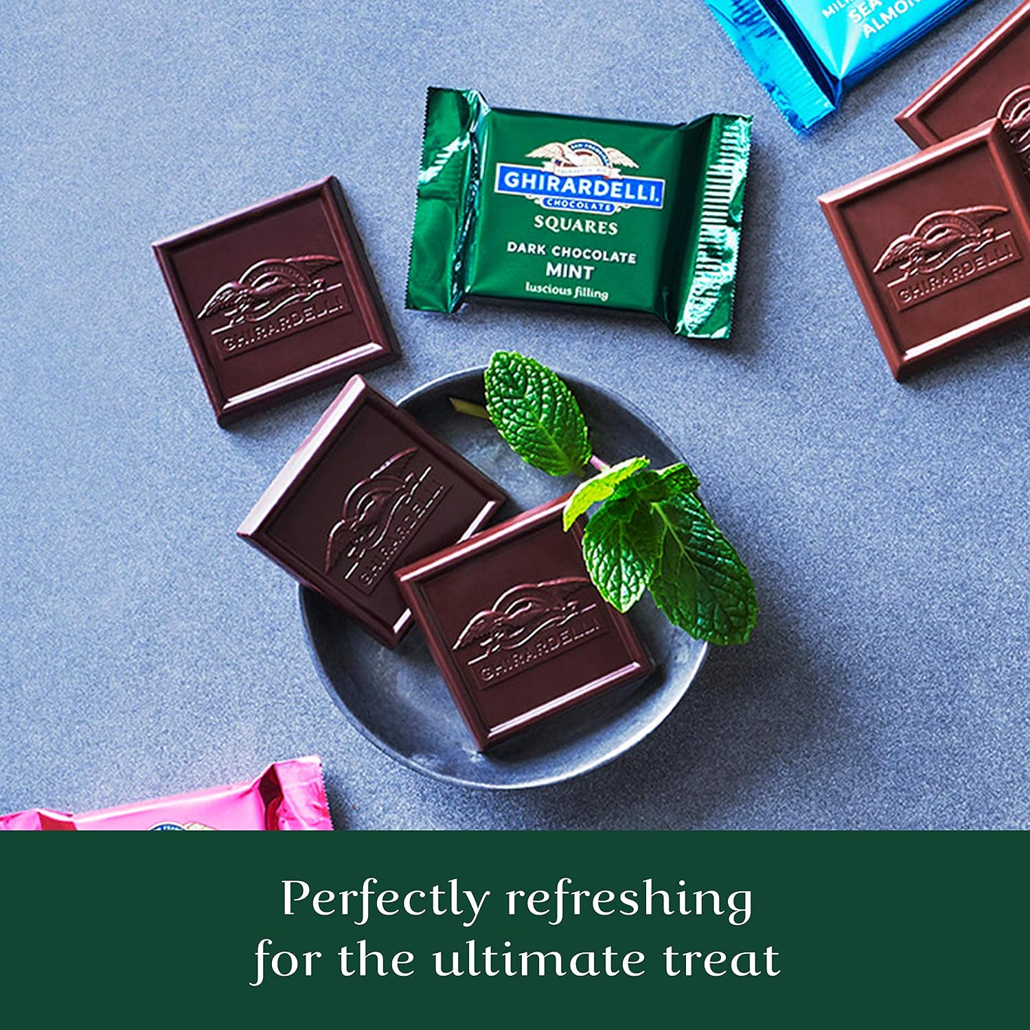 GHIRARDELLI PREMIUM DARK Chocolate Bar, 86% Cacao, 3.17oz Bar, 12 Pack