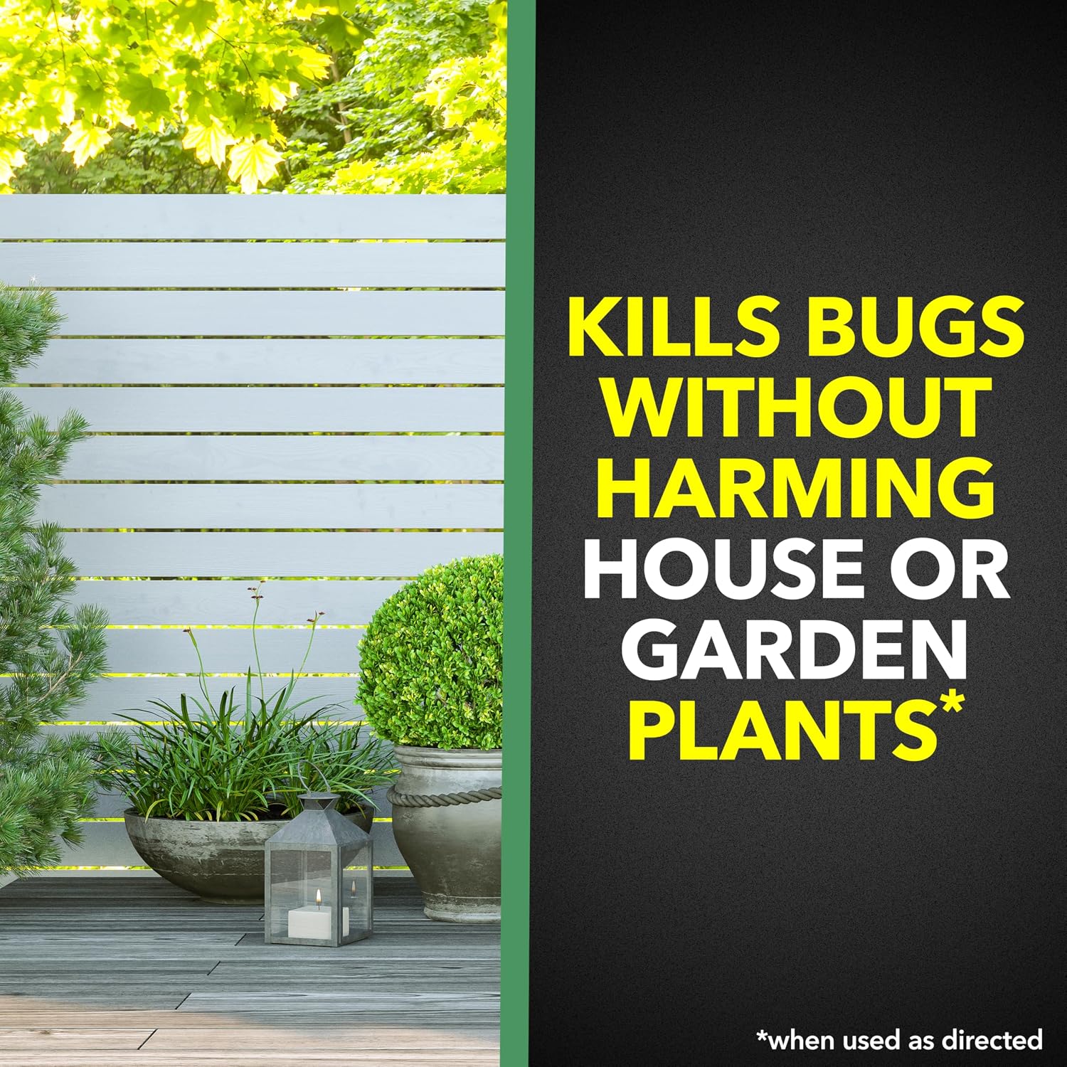Raid House & Garden Bug Killer Aerosol Kills Bugs on Contact Won’t Harm Plants Indoor and Outdoor Use 11 Ounce (Pack of 1)