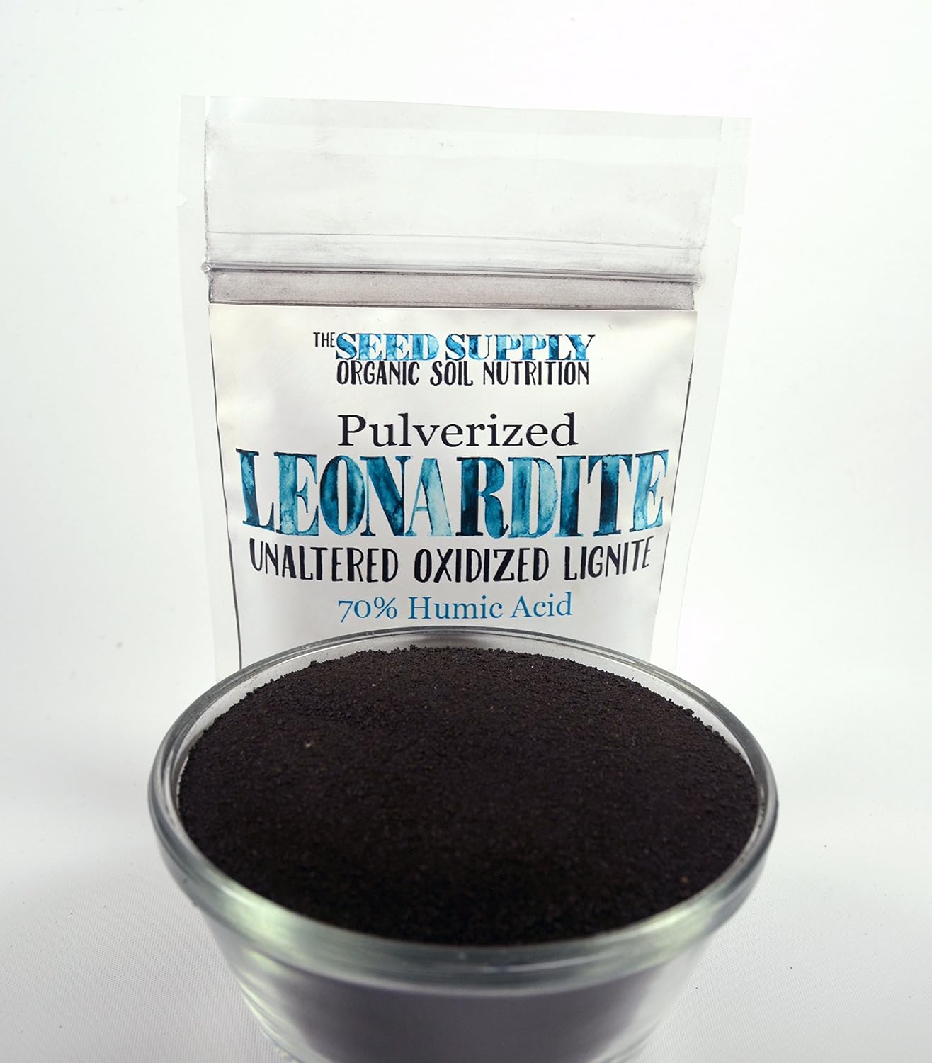 10 Lb Pulverized Leonardite - Natural Unaltered Oxidized Lignite - 70% Humic Acid