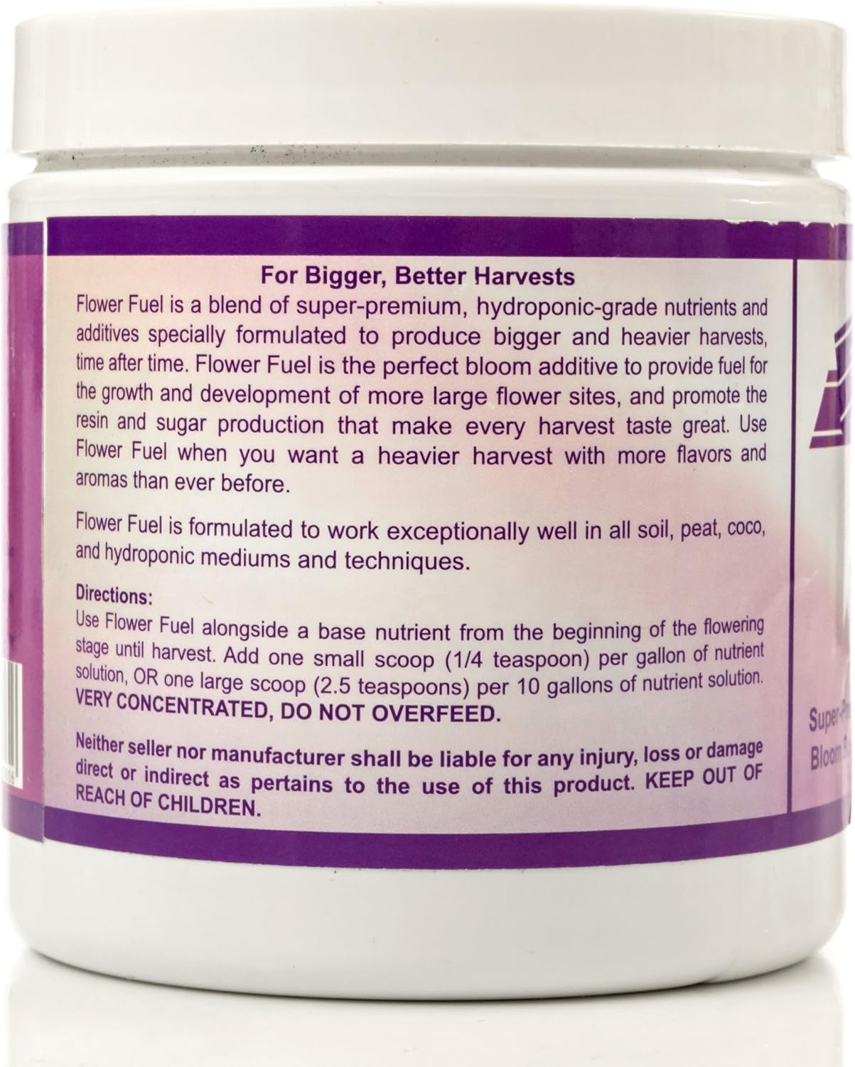 Flower Fuel 1-34-32, 1000g - The Best Flower Additive for Bigger, Heavier Harvests (1000g)