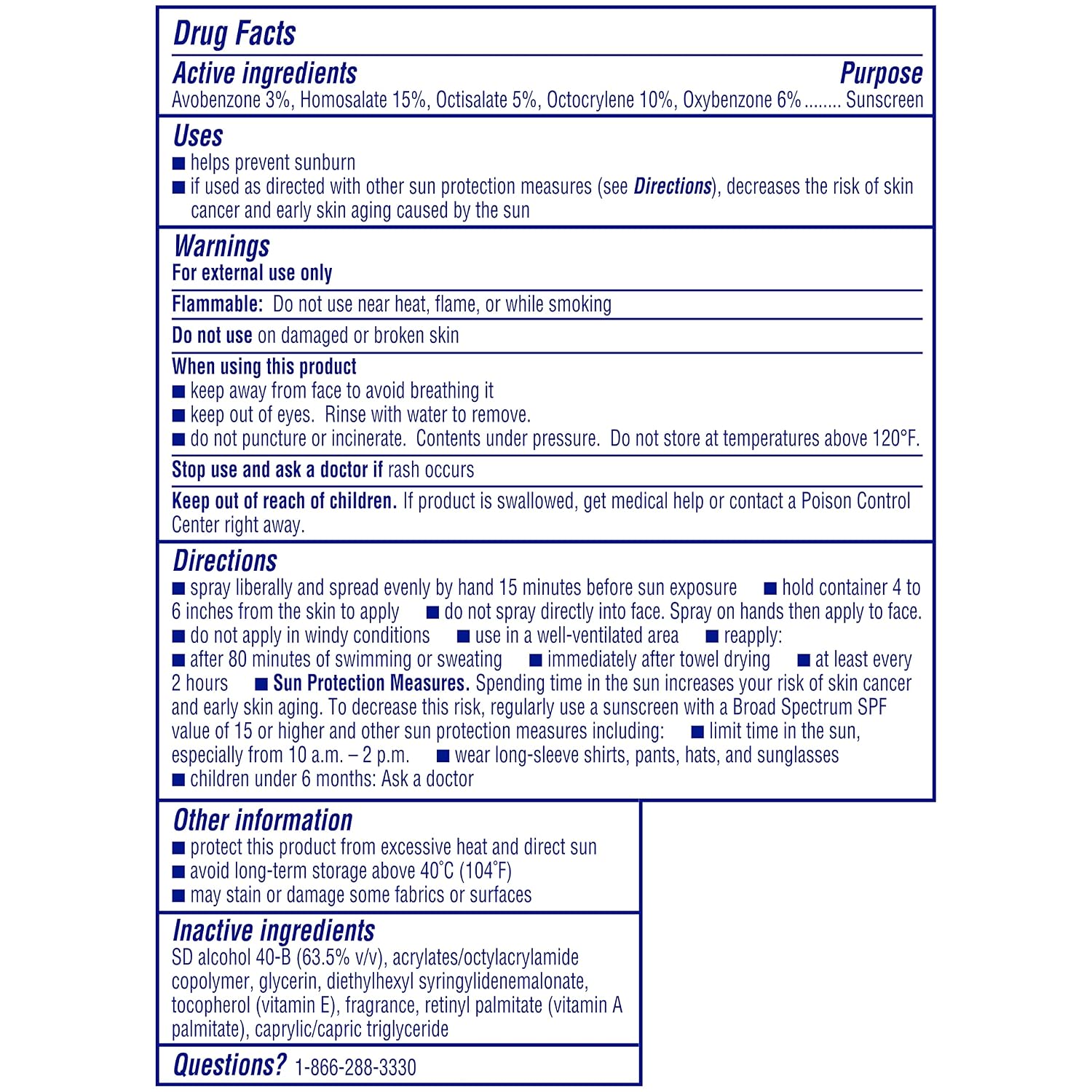 Coppertone Sport Continuous Sunscreen Spray, Broad Spectrum SPF 70, 5.5 Oz