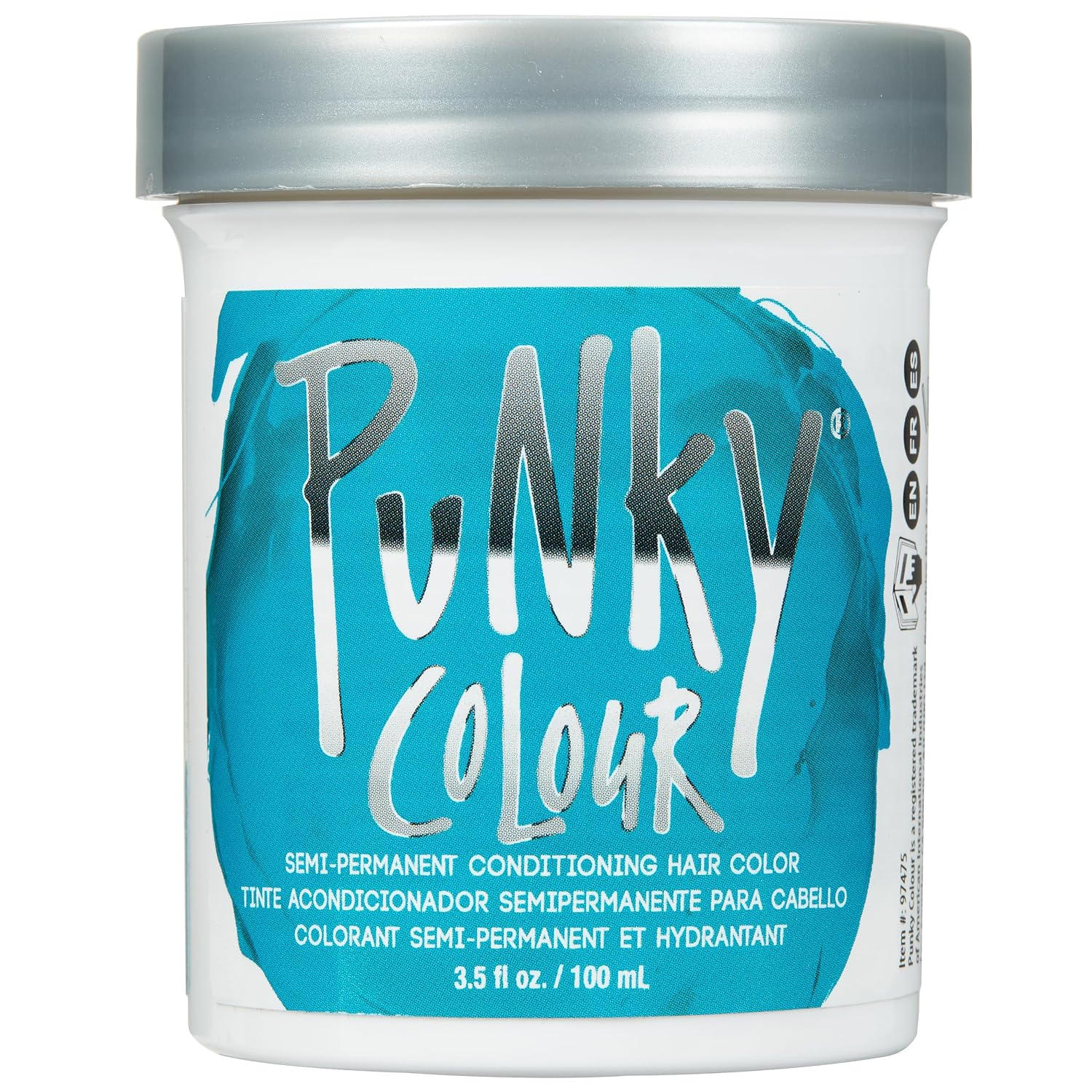 Punky Colour Flamingo Pink Semi Permanent Hair Color – Vibrant Pink Hair Dye, Vegan & Cruelty-Free Conditioning Formula, Lasts Up to 35 Washes, 3.5 fl oz