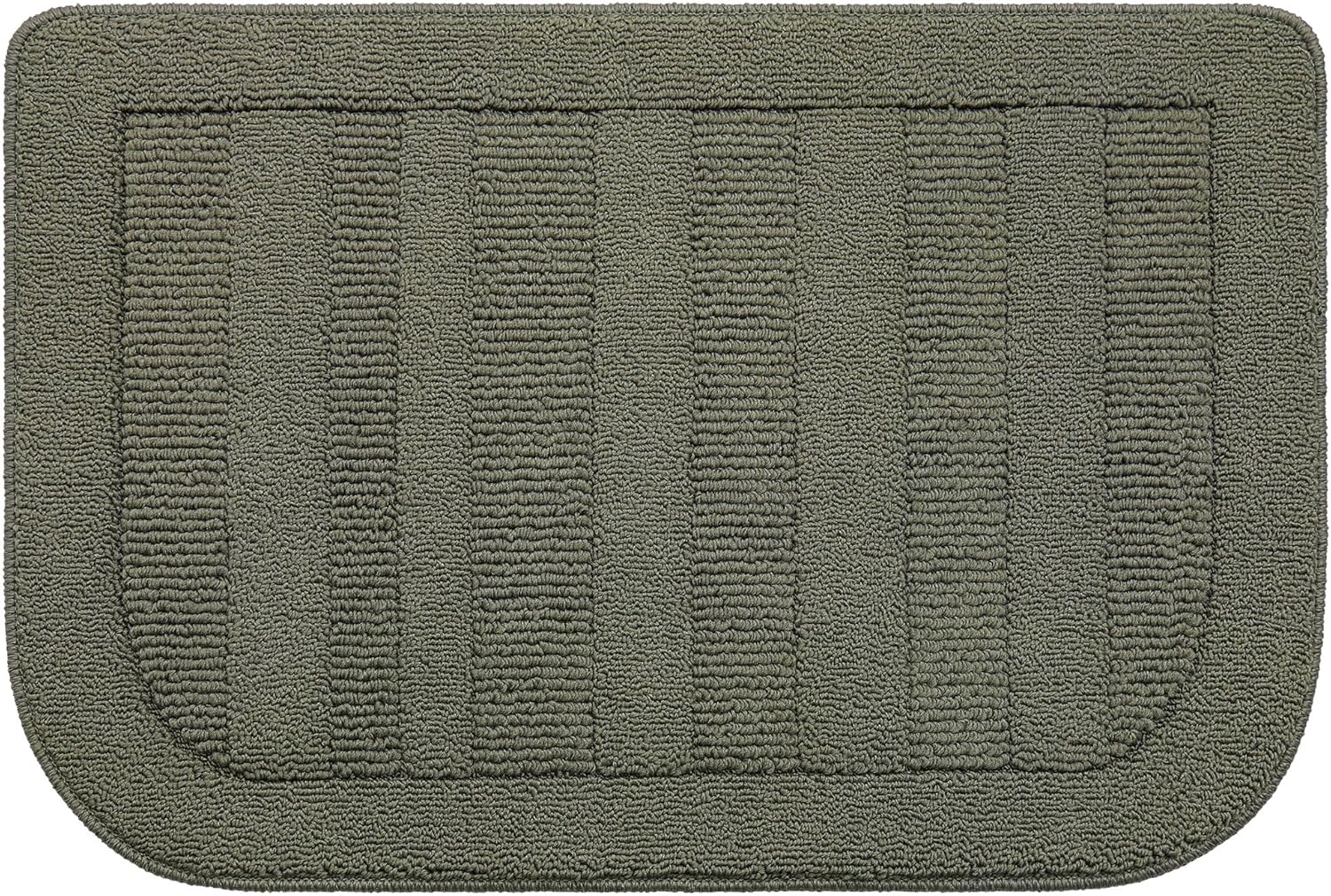 BEQHAUSE 30x18 Inch Kitchen Rugs Non Slip Washable Kitchen Sink Rug, Green