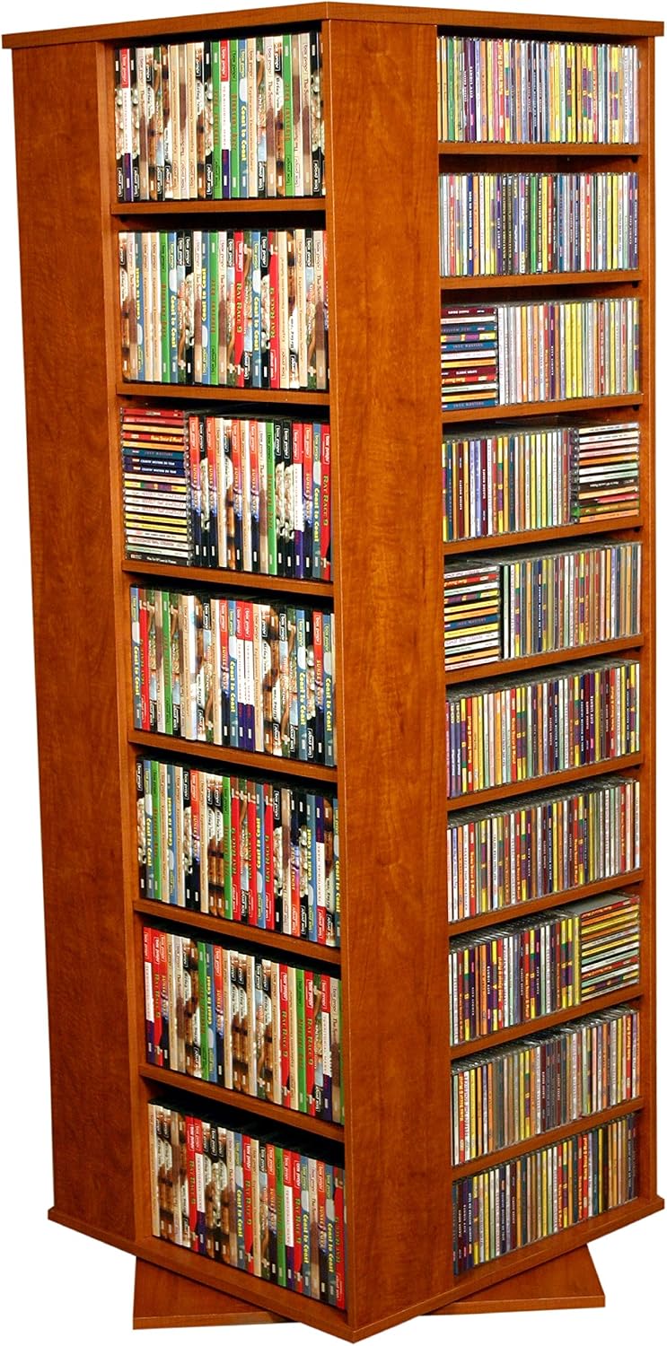 Venture Horizon Revolving Media Tower 1600 Grande-Walnut