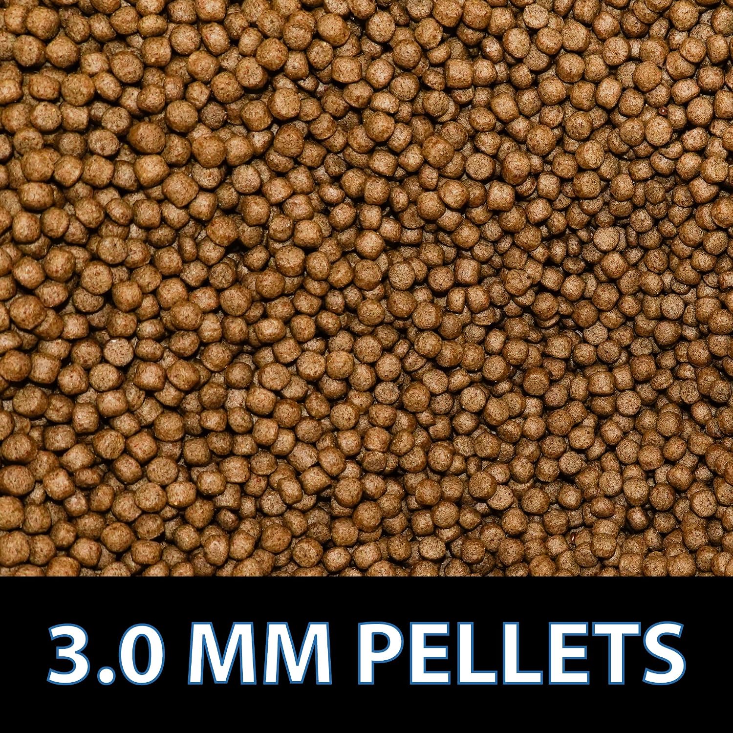 CrystalClear Staple Pond Fish Food for Koi & Goldfish, 8.8 Pound Bucket | Protein packed floating pellets for summer nutrition with easy digestion to support healthy growth and vitality