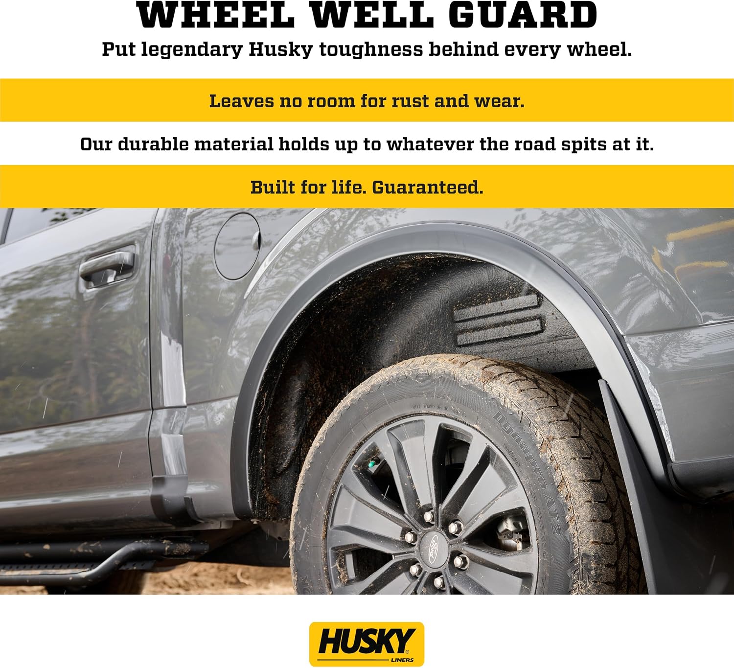 Husky Liners Gearbox Storage Systems | Fits 2015-20 Ford F-150 SuperCrew (Crew Cab), 2017-20 Ford F-250/F-350 SuperCrew (Crew Cab) - w/Out Factory Storage Box | Under Seat, 1-pc Black - 09281