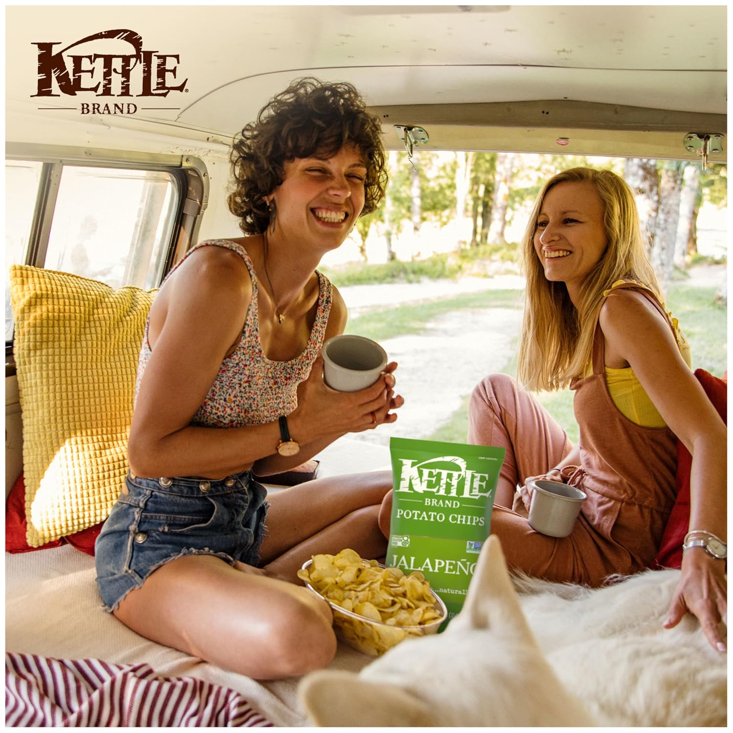 Kettle Foods Chip Potato Nat Jalapeno, 5 oz