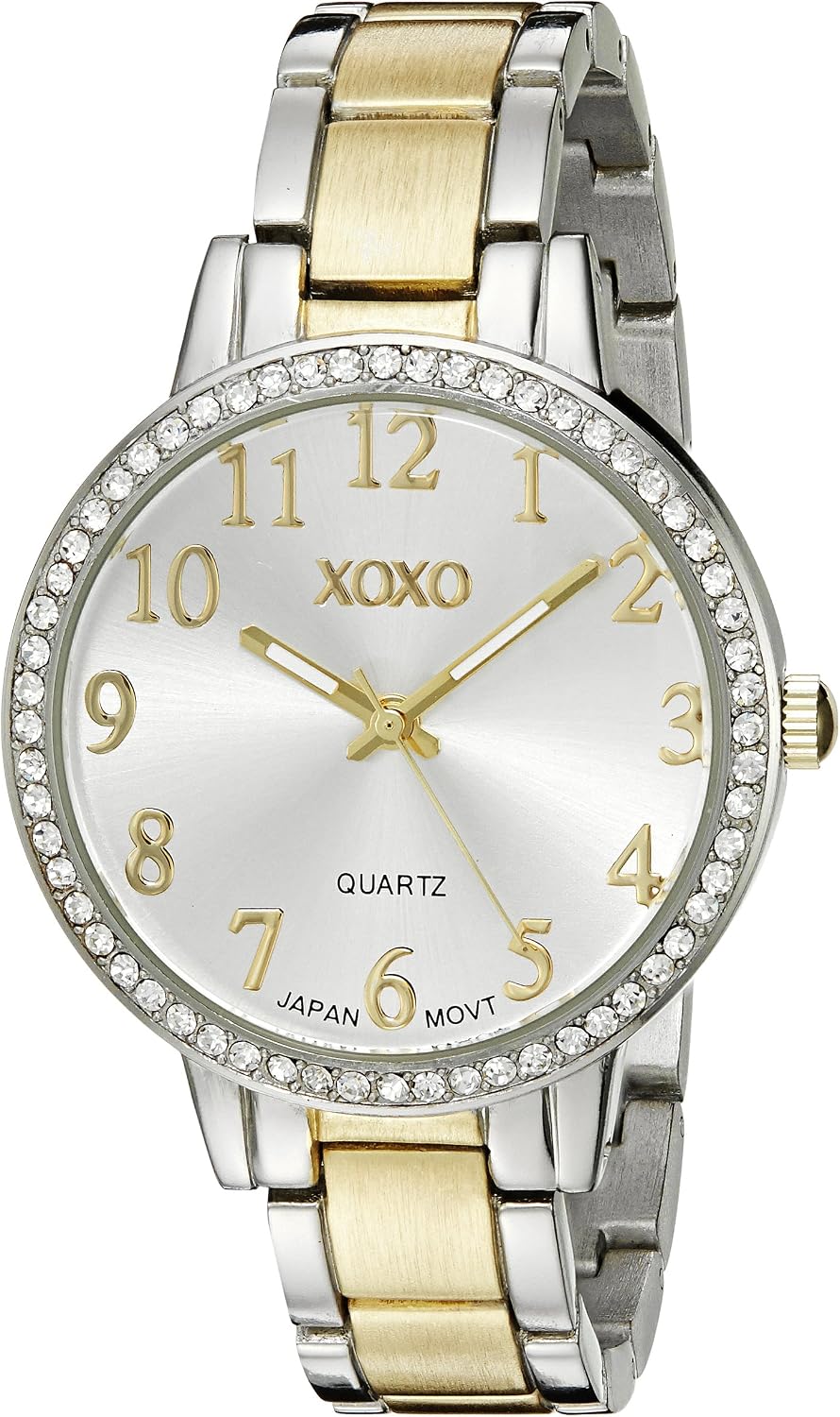 XOXO Women's XO5847 Analog Display Analog Quartz Two Tone Watch