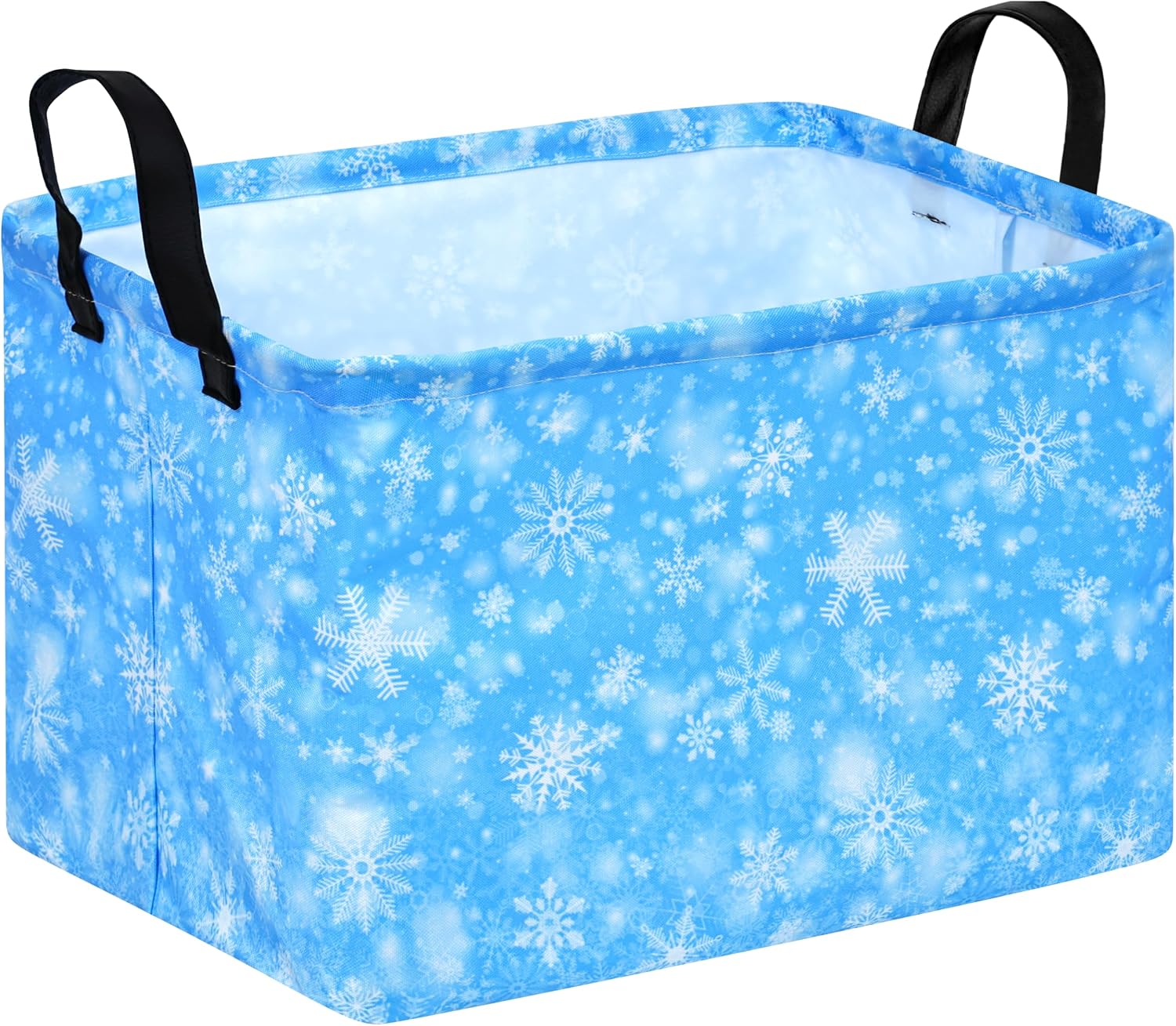 MAIZMZ Rectangular Storage Basket Collapsible Organizer Bin Waterproof Toy Box for Organizing Home/Dorm/Kitchen/Pet/Office/Closet/Shelf/Gift Baskets