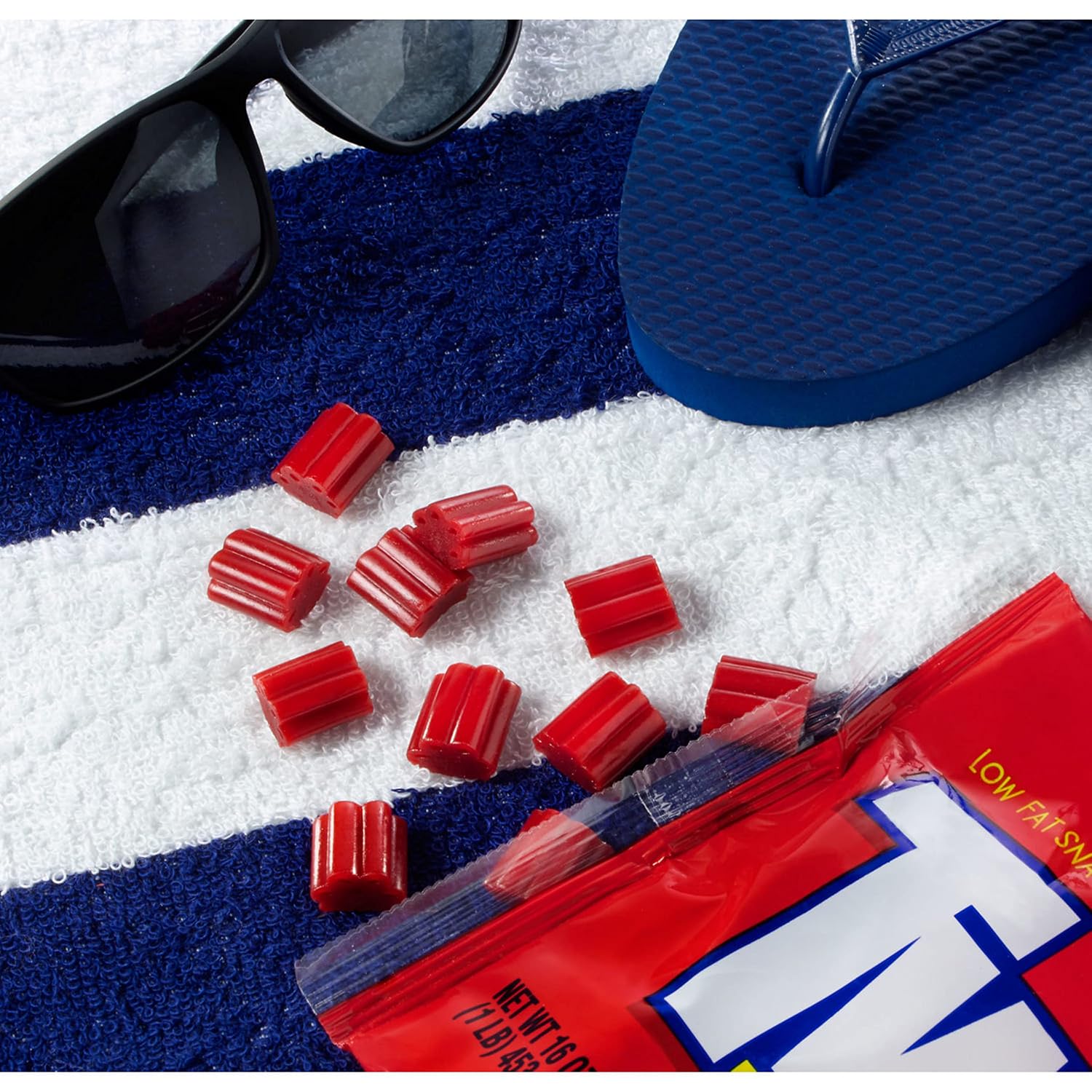 TWIZZLERS Bites Cherry Flavored Licorice Style, Chewy Candy Bag, 16 oz