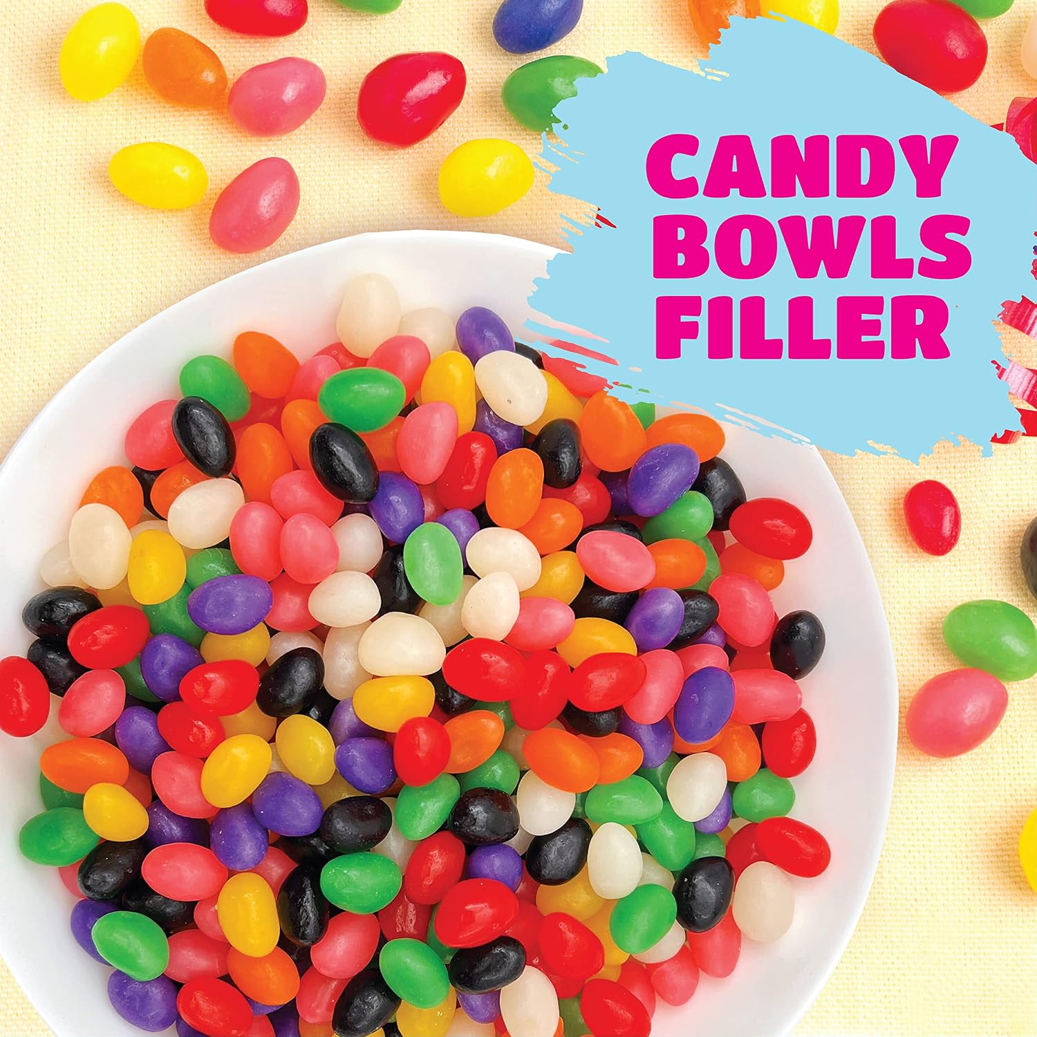 Jelly Beans, Assorted Fruit & Licorice Flavors - 3 Lb Pack