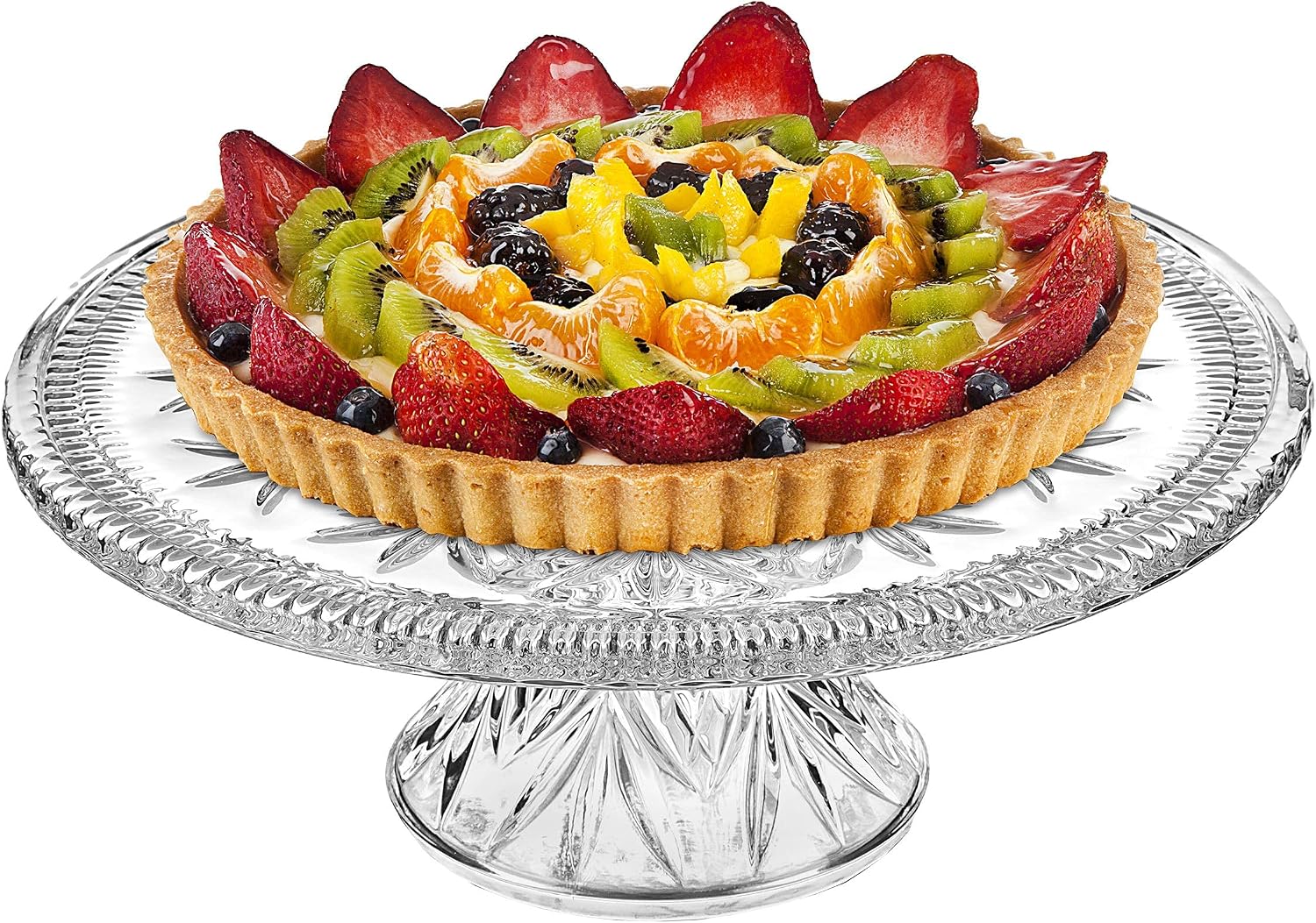 Godinger Dublin Cake Plate Cake Stand,12 inches