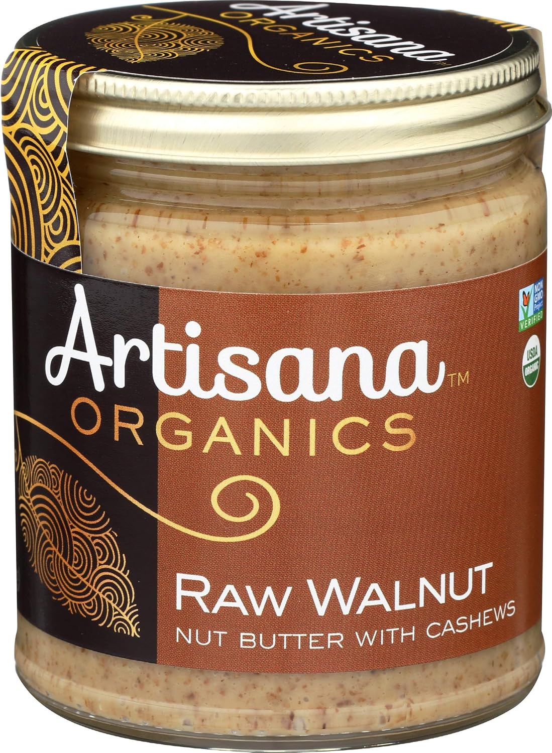 Artisana Organics Raw Tahini Sesame Seed Butter - Just One Ingredient, Unroasted, Vegan, Paleo and Keto Friendly, Non-GMO, 14oz Jar