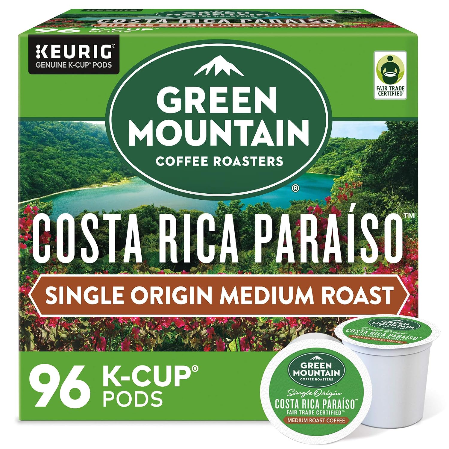 Green Mountain Coffee Nantucket Blend Keurig Single-Serve K-Cup Pods, Medium Roast Coffee, 96 Count