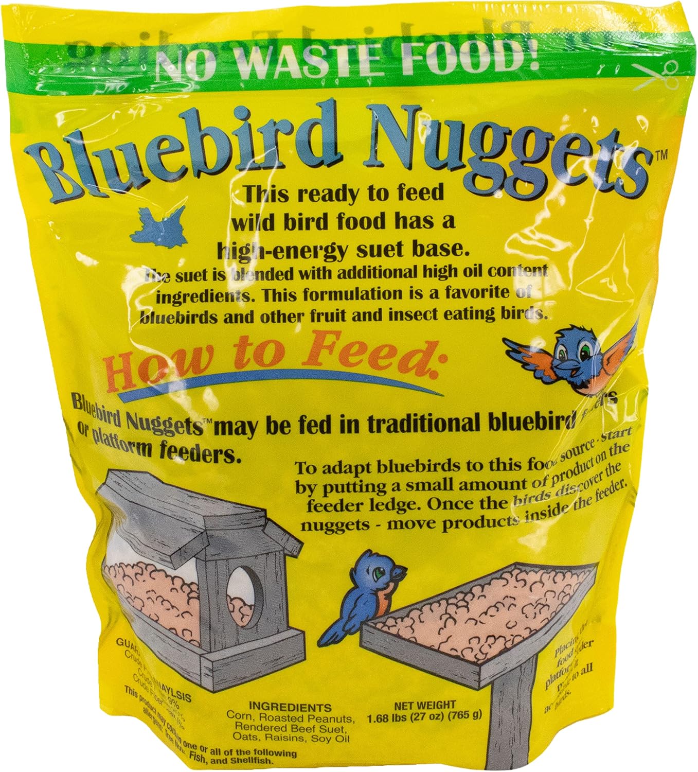 C&S No Melt and No Waste Bluebird Nuggets 27 Ounce, 6 Pack