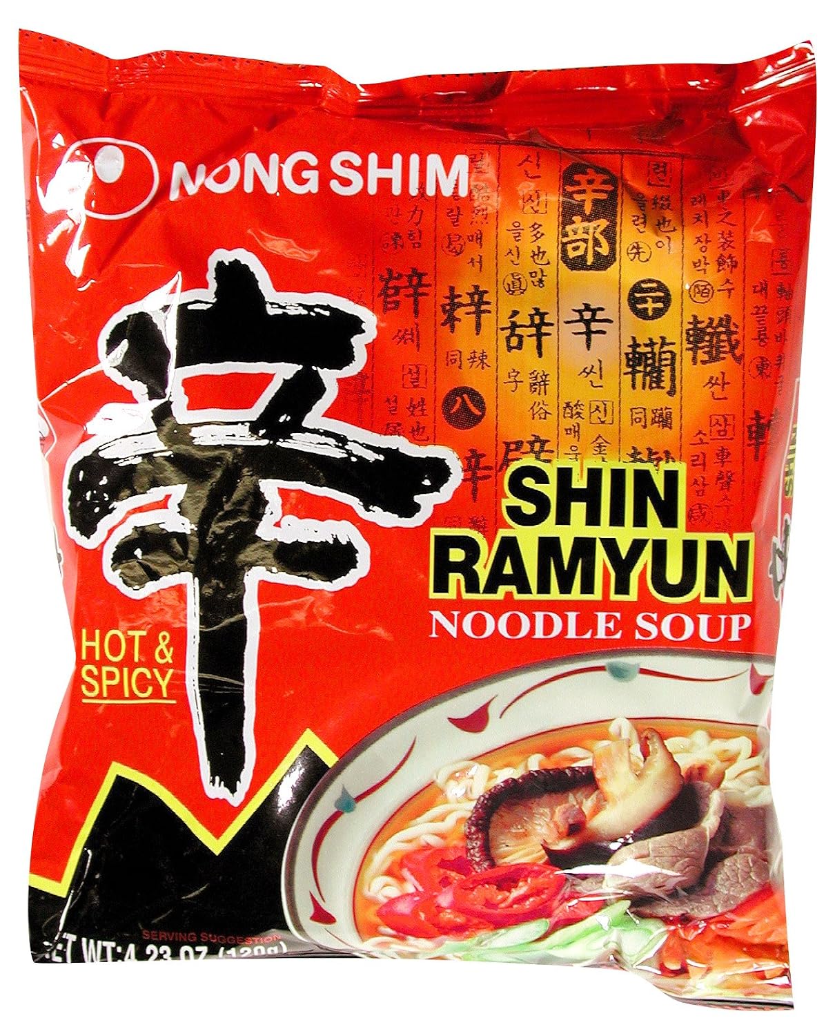 NONG SHIM AMERICA Ramyun Noodle Soup Gourmet, 4.23 Ounce (Pack of 16)