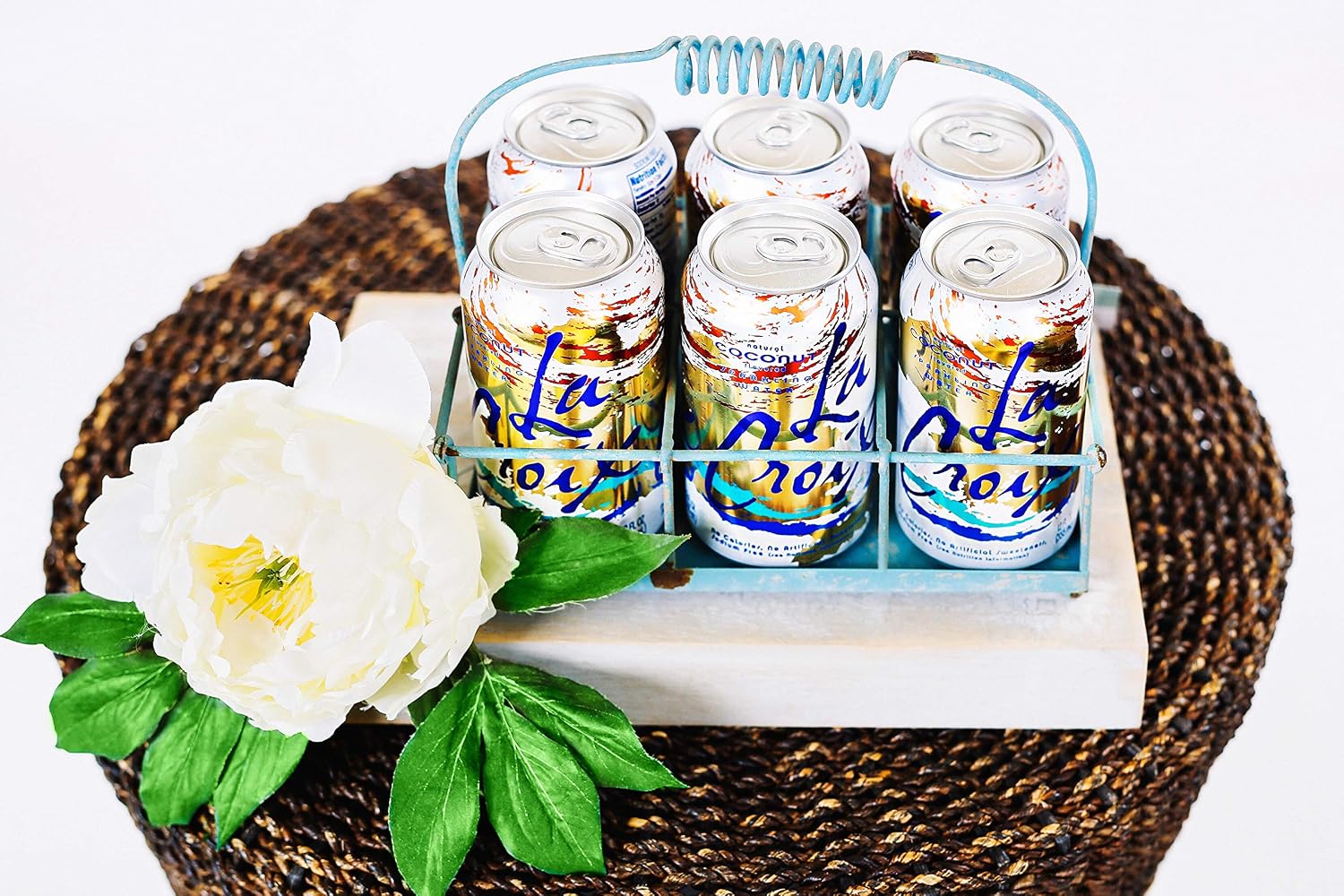 La Croix, Water Sparkling Coconut, 12 Fl Oz, 8 Count