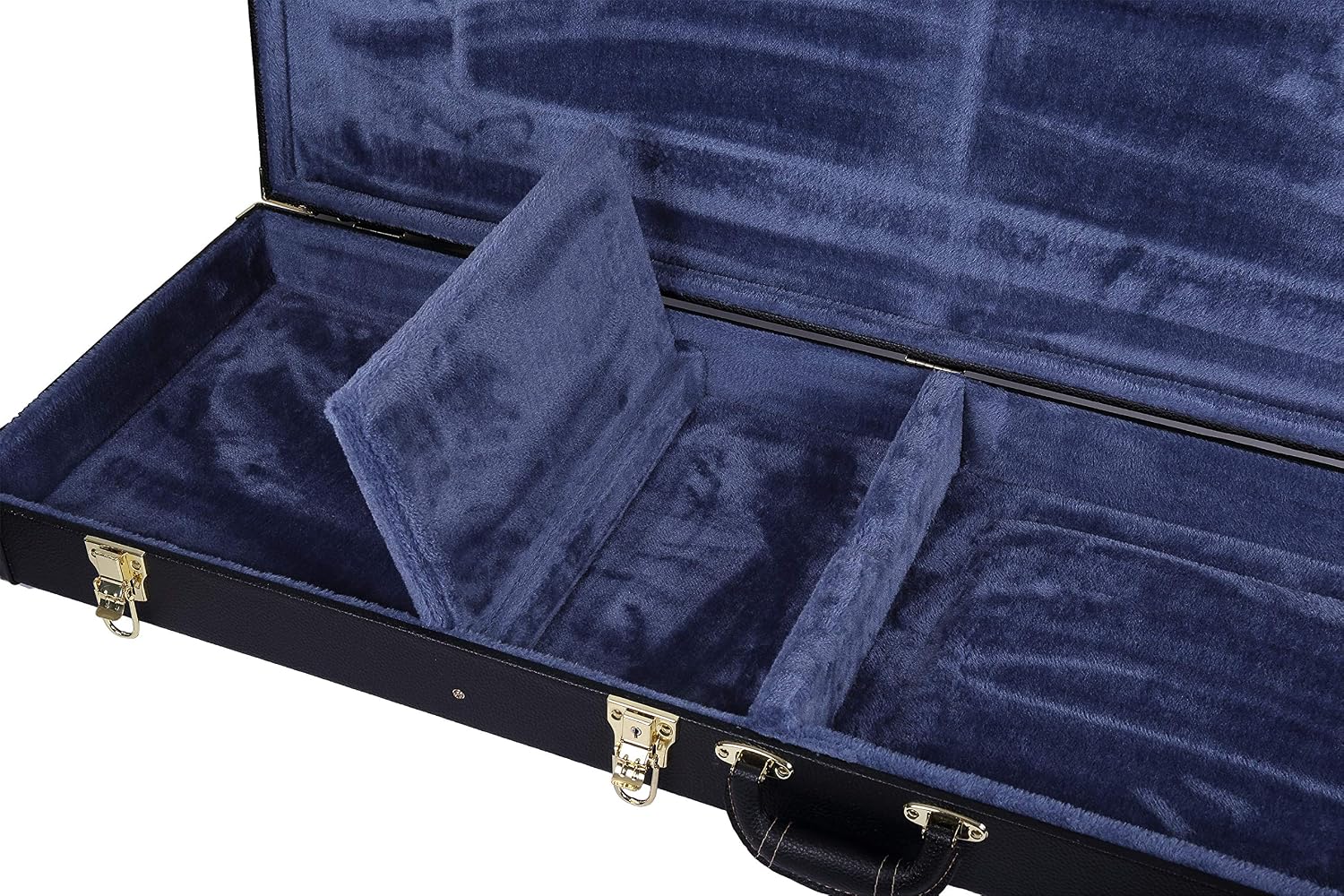 Crossrock Hardshell Arch Top wood case fits SG Electric Guitars-Black(CRW600SGBK)