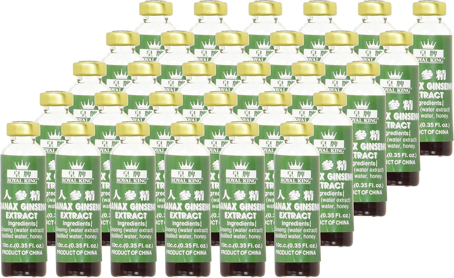Royal King Red Panax Ginseng Extract 6000mg 10c.c./bottle X 30