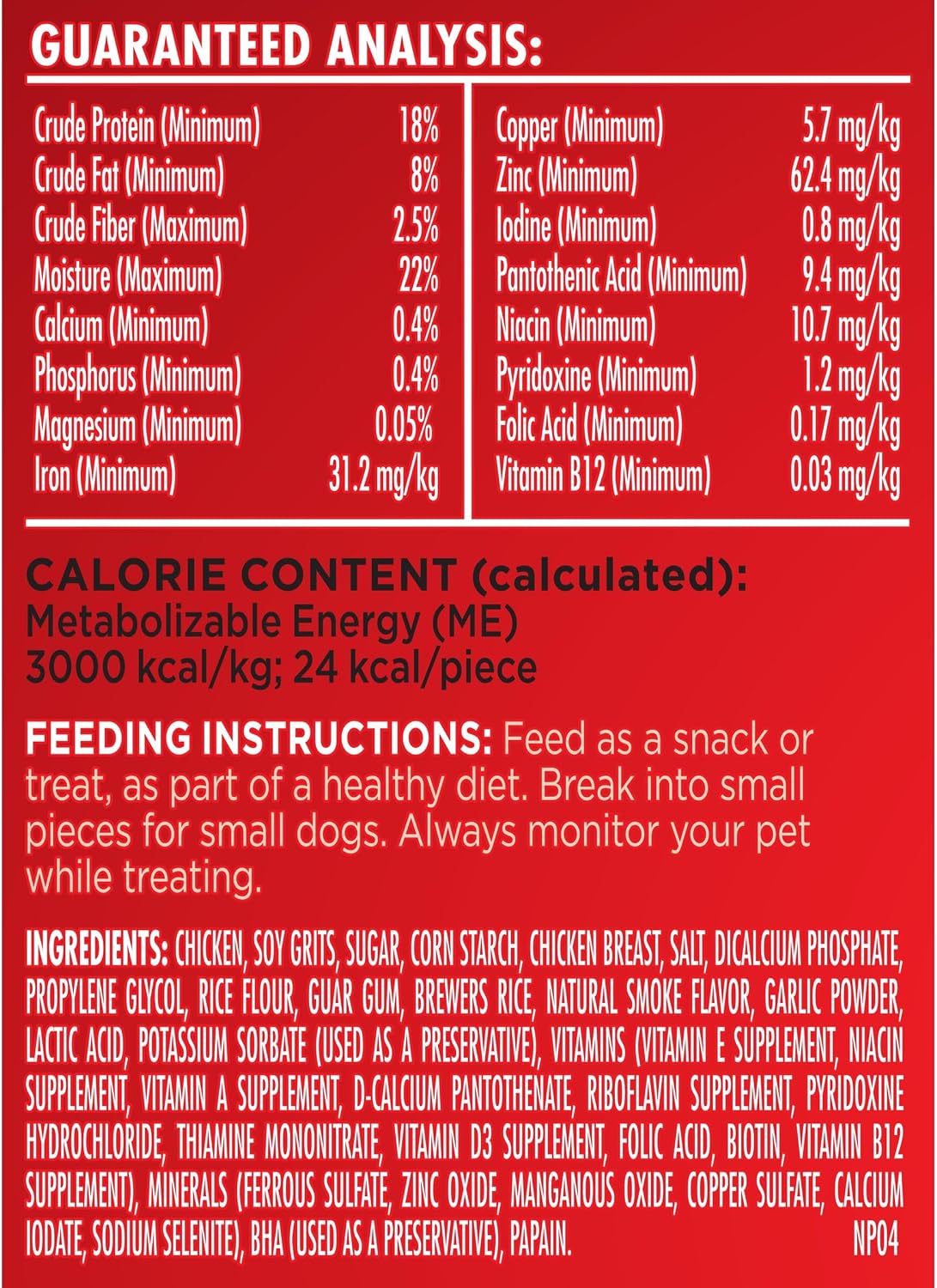 Milk-Bone Soft & Chewy Dog Training Treats, 25 oz Canister | Made with real chicken breast, soft dog treats for training and rewarding, 18% protein, fortified with vitamins and minerals