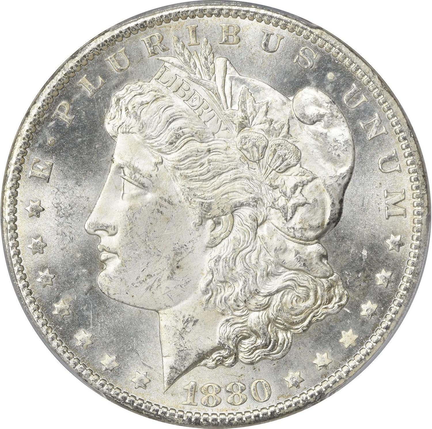 1880 CC Morgan Dollar PCGS MS63