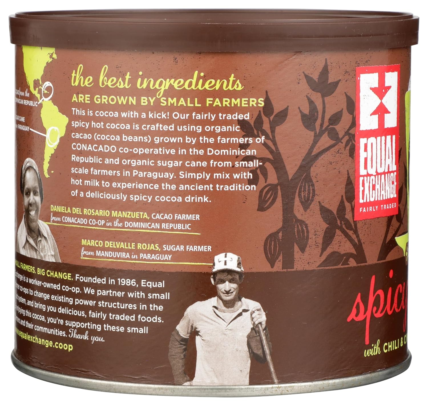 Equal Exchange, Cocoa Powder Baking Unsweetened Organic, 8 Ounce