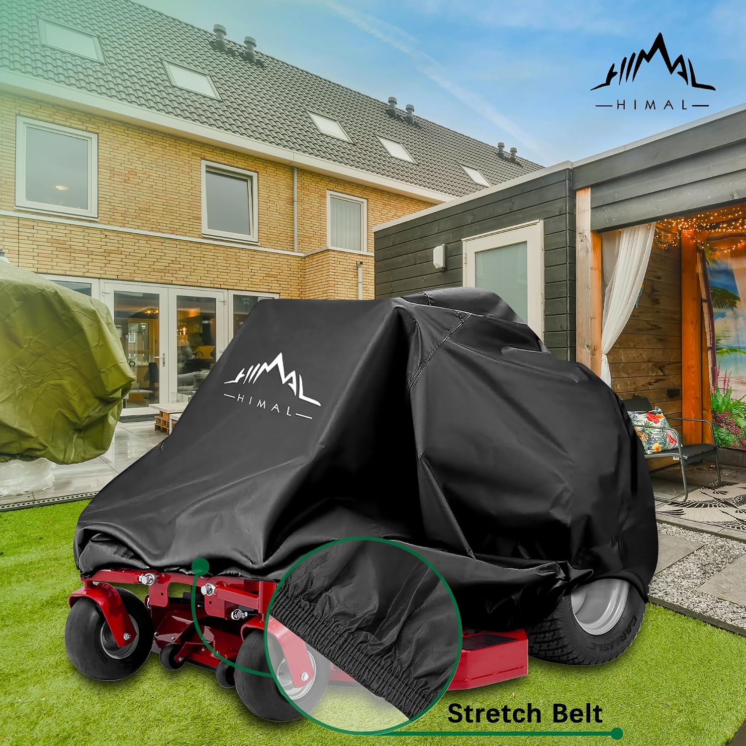 Himal Outdoors Zero Turn Mower Cover, Heavy Duty 600D to 60"