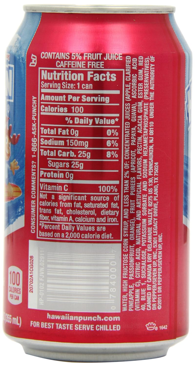 Hawaiian Punch 355 ml (Pack of 12)
