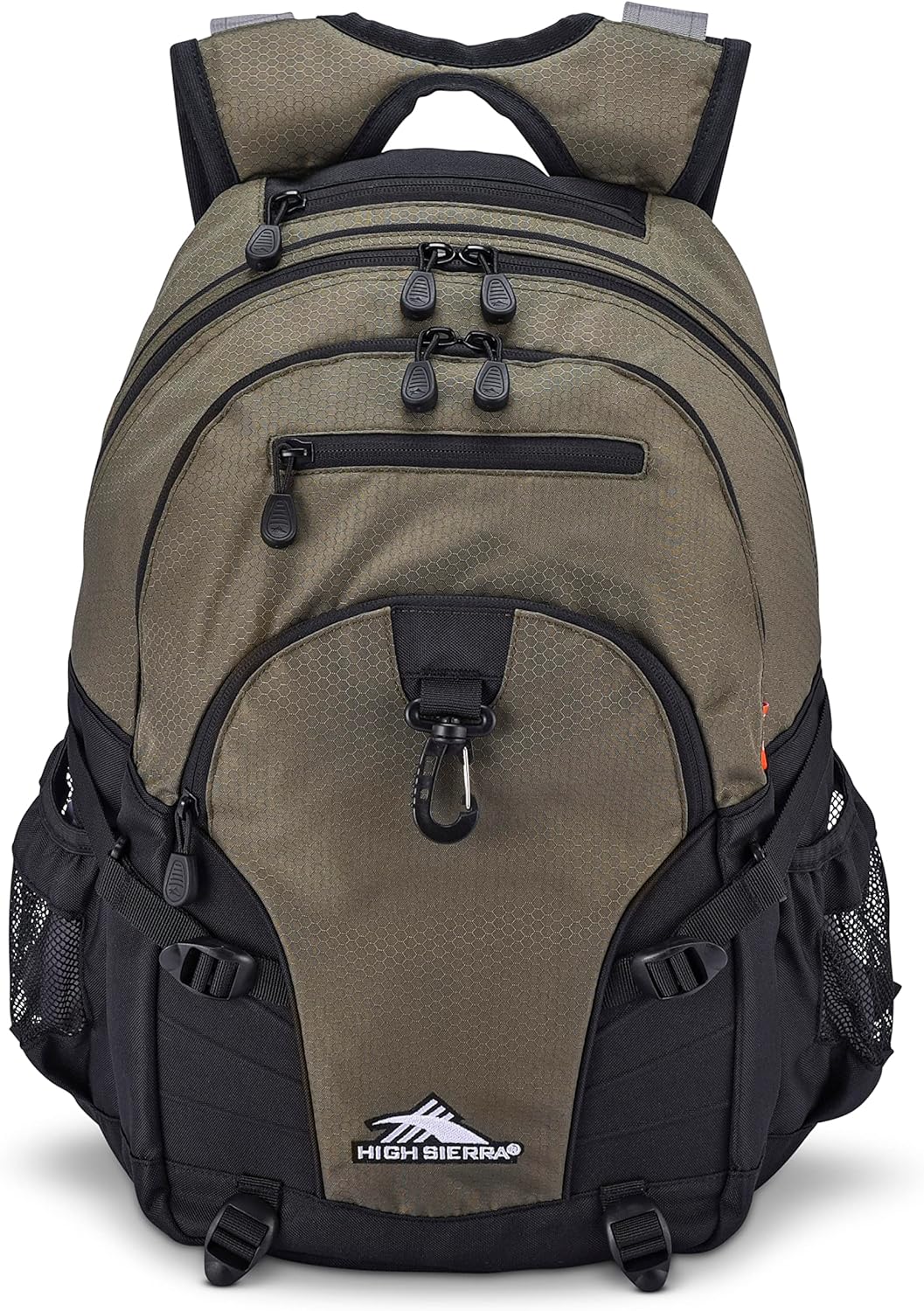 High Sierra Loop Backpack, Travel, or Work Bookbag with tablet sleeve, One Size, Urban Camo