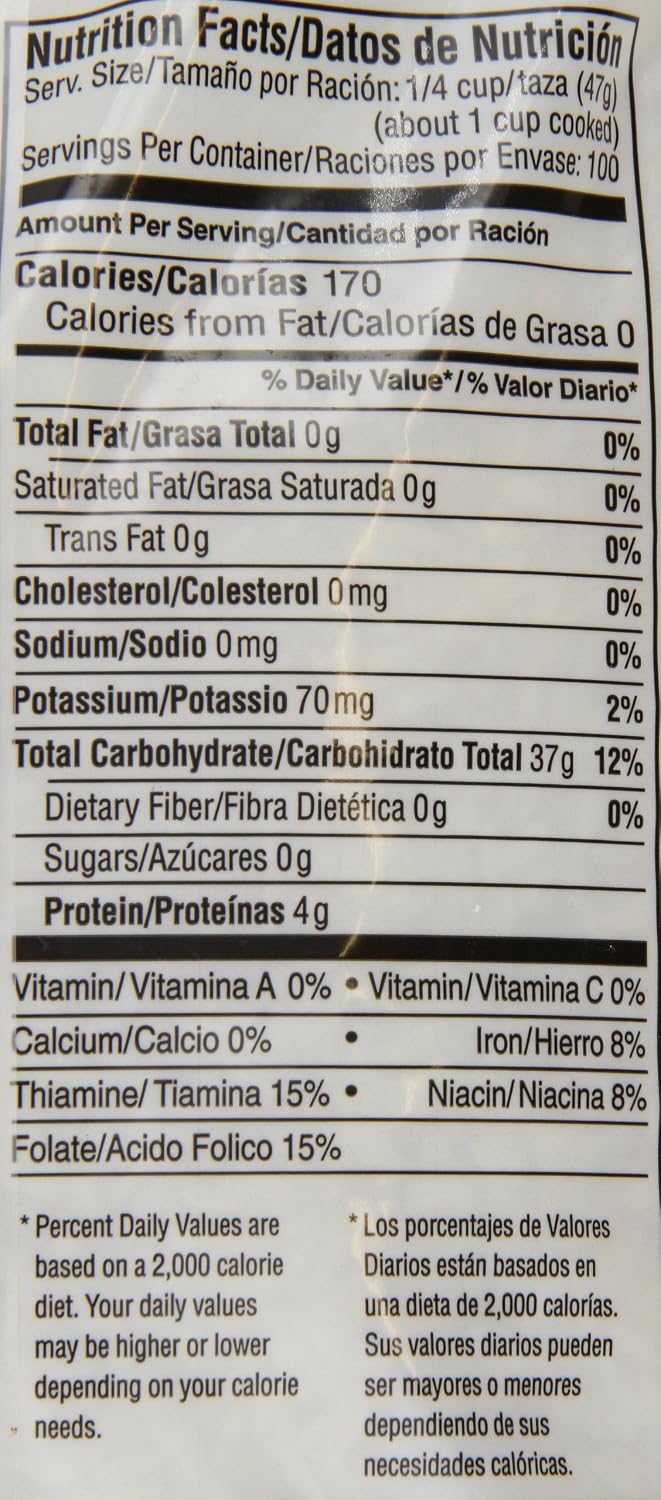 Zatarain's Enriched Parboiled Long Grain Rice, 10 lb
