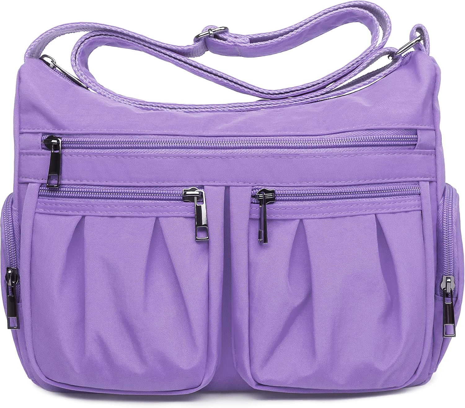 VOLGANIK ROCK Crossbody Purses for Women Shoulder Handbags Lightweight Waterproof Nylon Travel Bag Ladies Pocketbooks