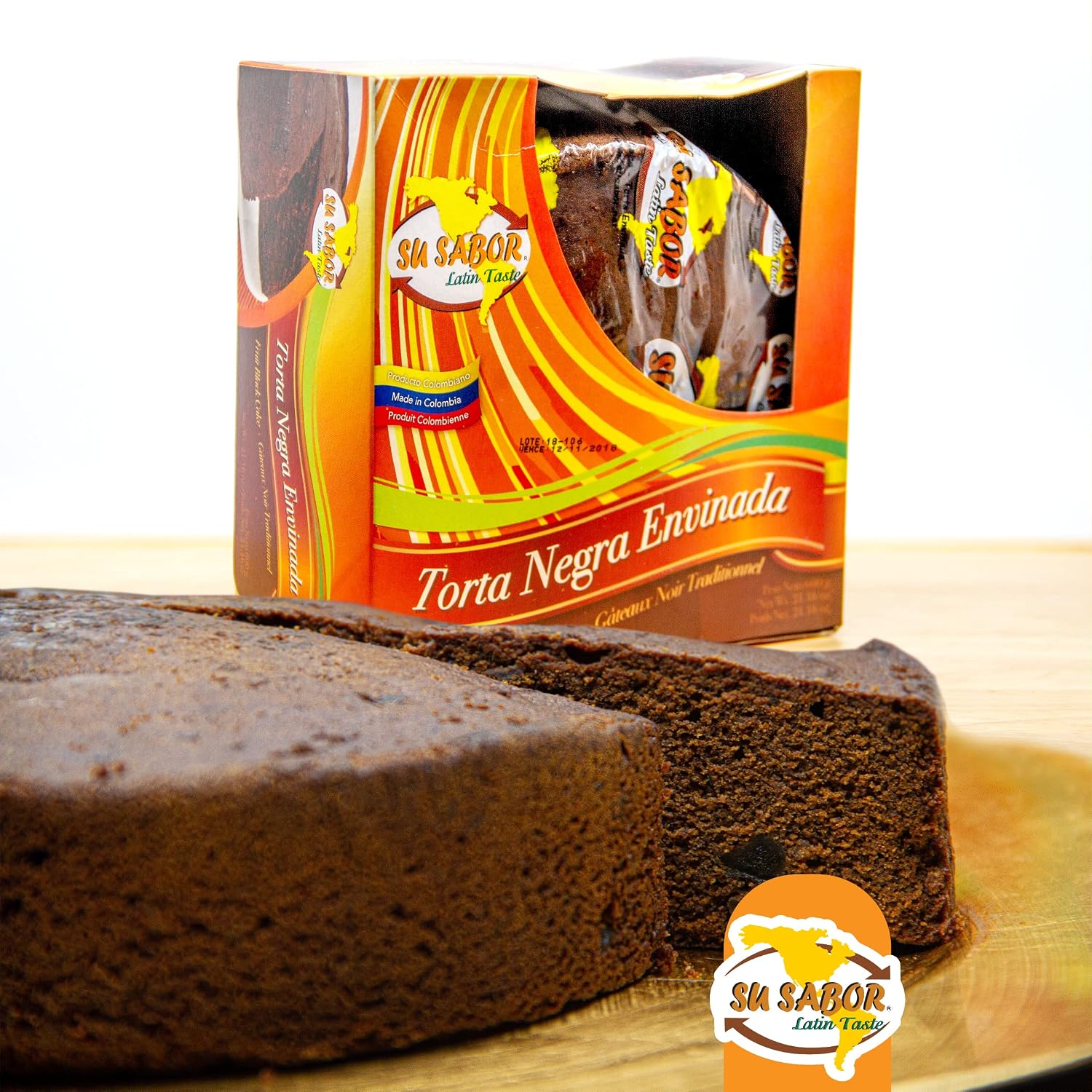 Su Sabor Black Fruit Cake Torta Negra Envinada (21.16 oz)