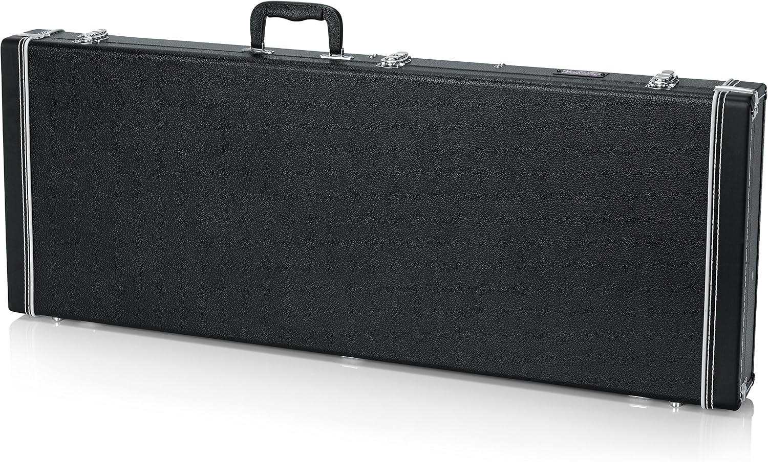 Gator Cases Deluxe Wood Case for SG Electric Guitars; Brown Exterior (GW-SG-BROWN)