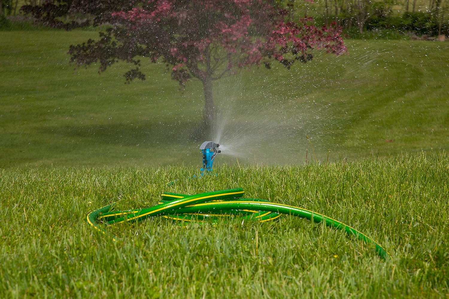 Swan Products SNHR58150 Professional Use Easy Reel Contractor Hose 150 ft, 5/8" diameter, Green