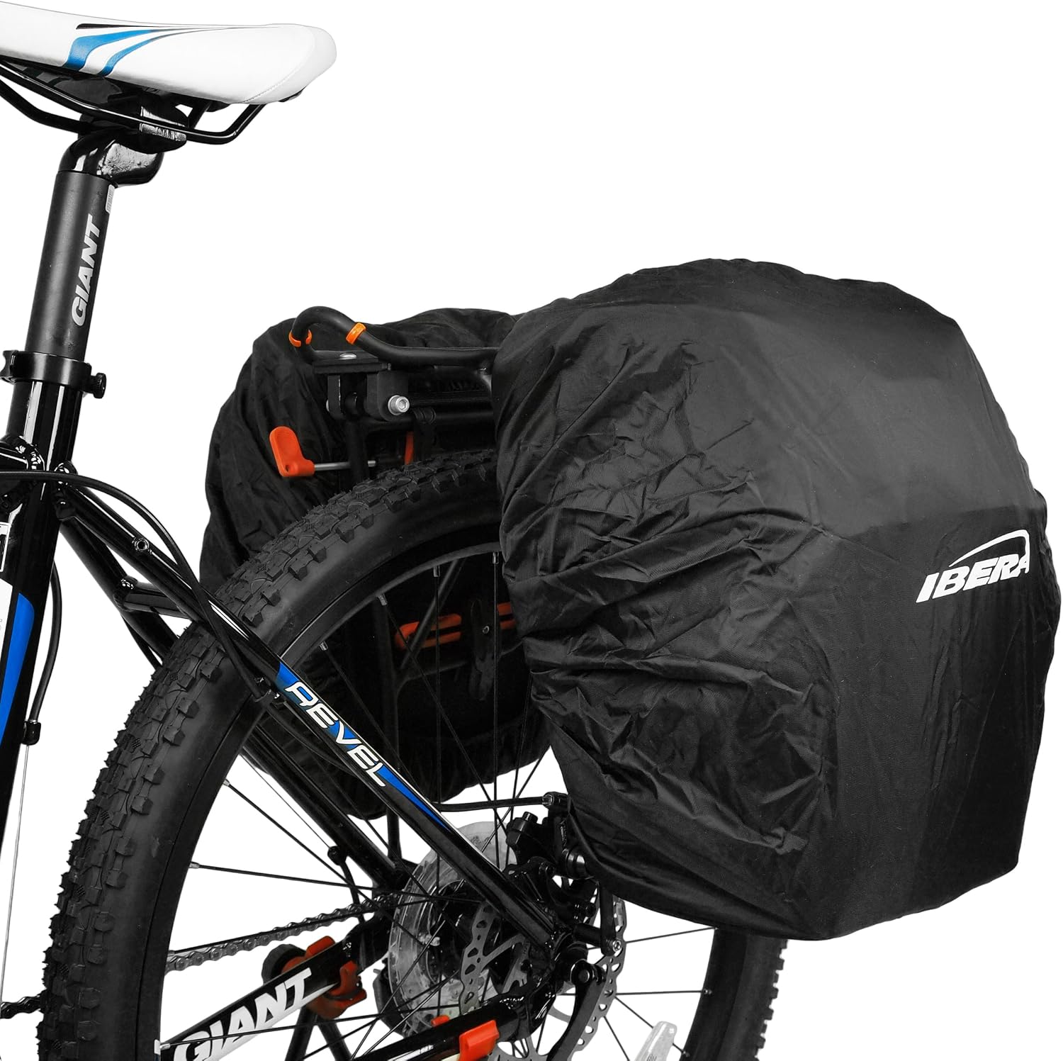 Ibera Bicycle All Weather Rain Cover for Commuter Bags and Panniers