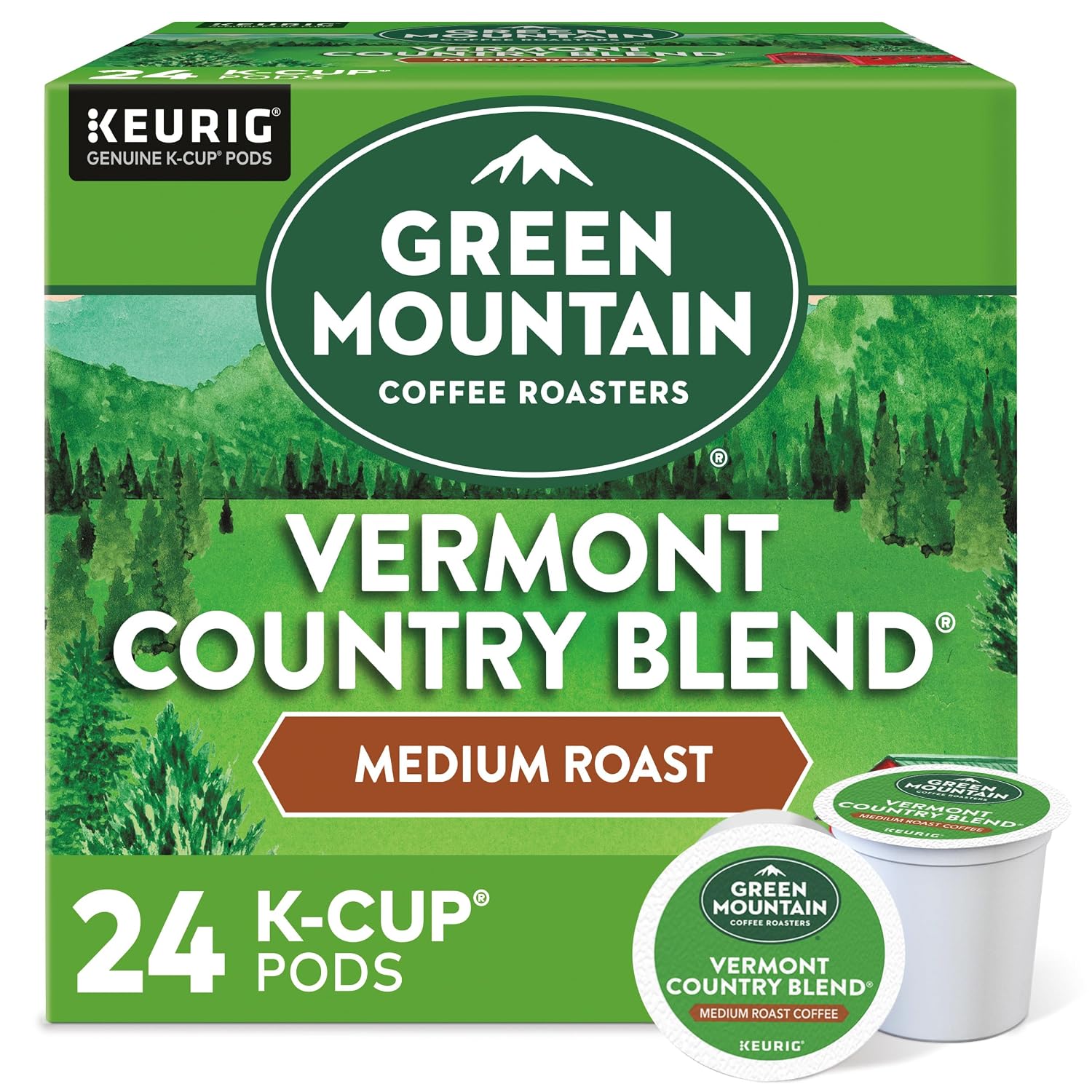 Green Mountain Coffee Nantucket Blend Keurig Single-Serve K-Cup Pods, Medium Roast Coffee, 96 Count
