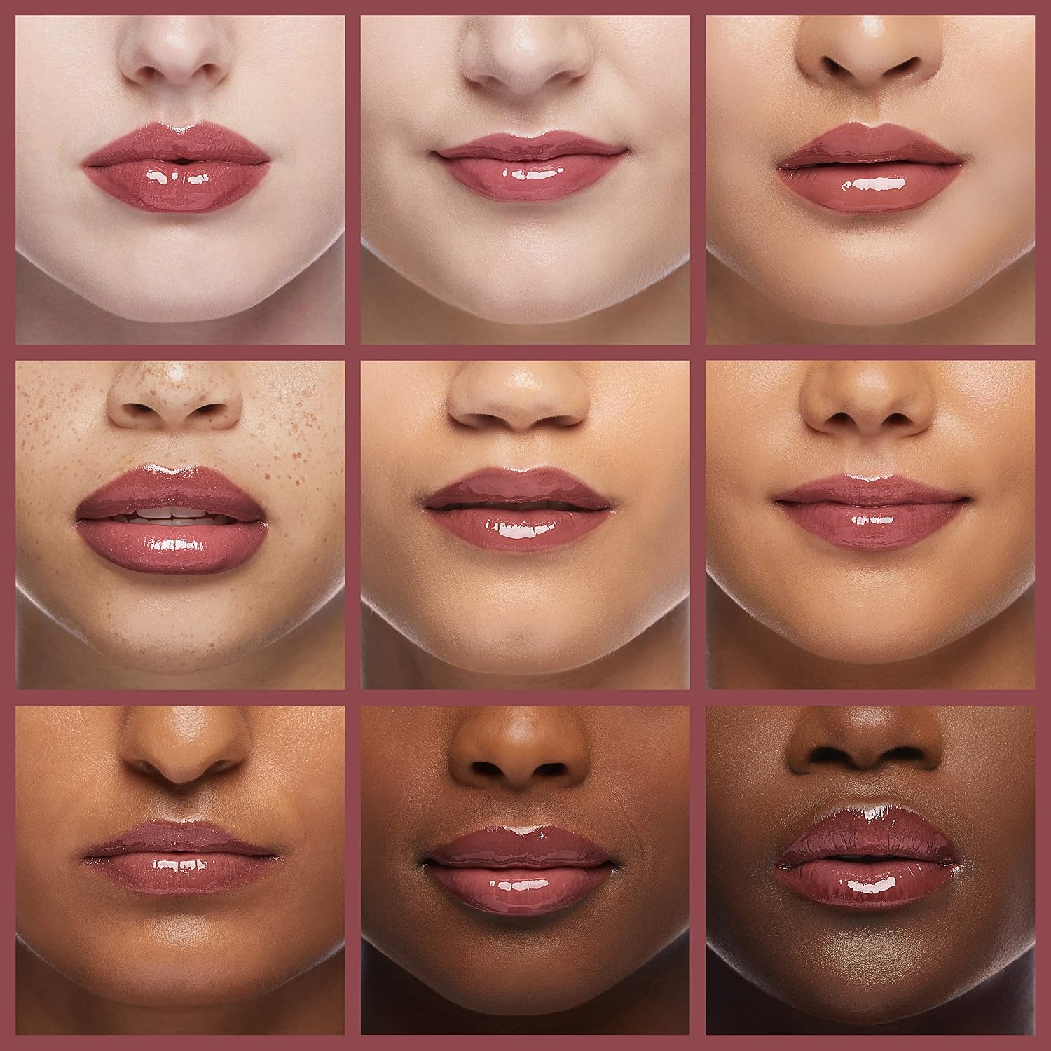 wet n wild MegaSlicks Lip Gloss, Ultra-Glossy, Vitamin-E Enriched, Ultra-Gloss High Shine Moisturizing, Cruelty-Free & Vegan - Bronze Berry