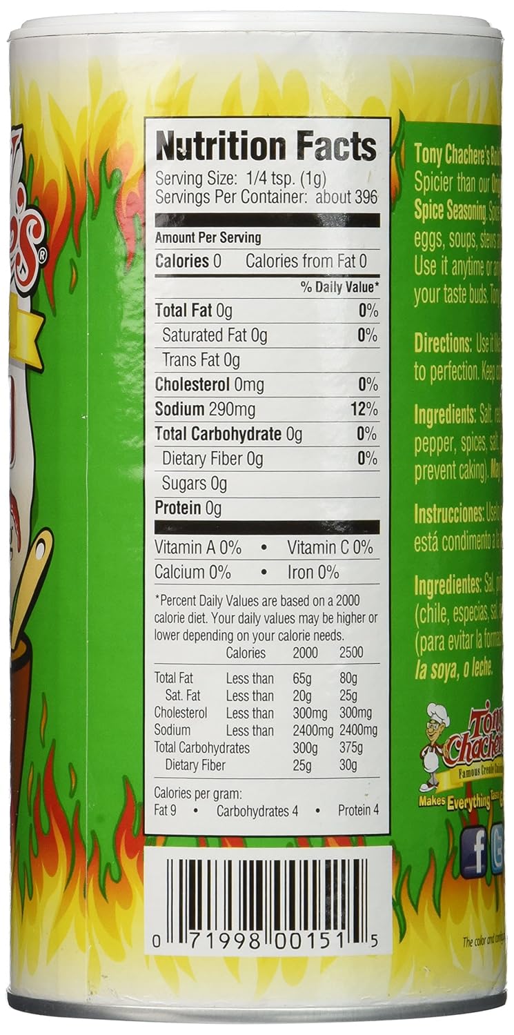 Tony Chachere Seasoning Blends, Bold Creole, 3 Count
