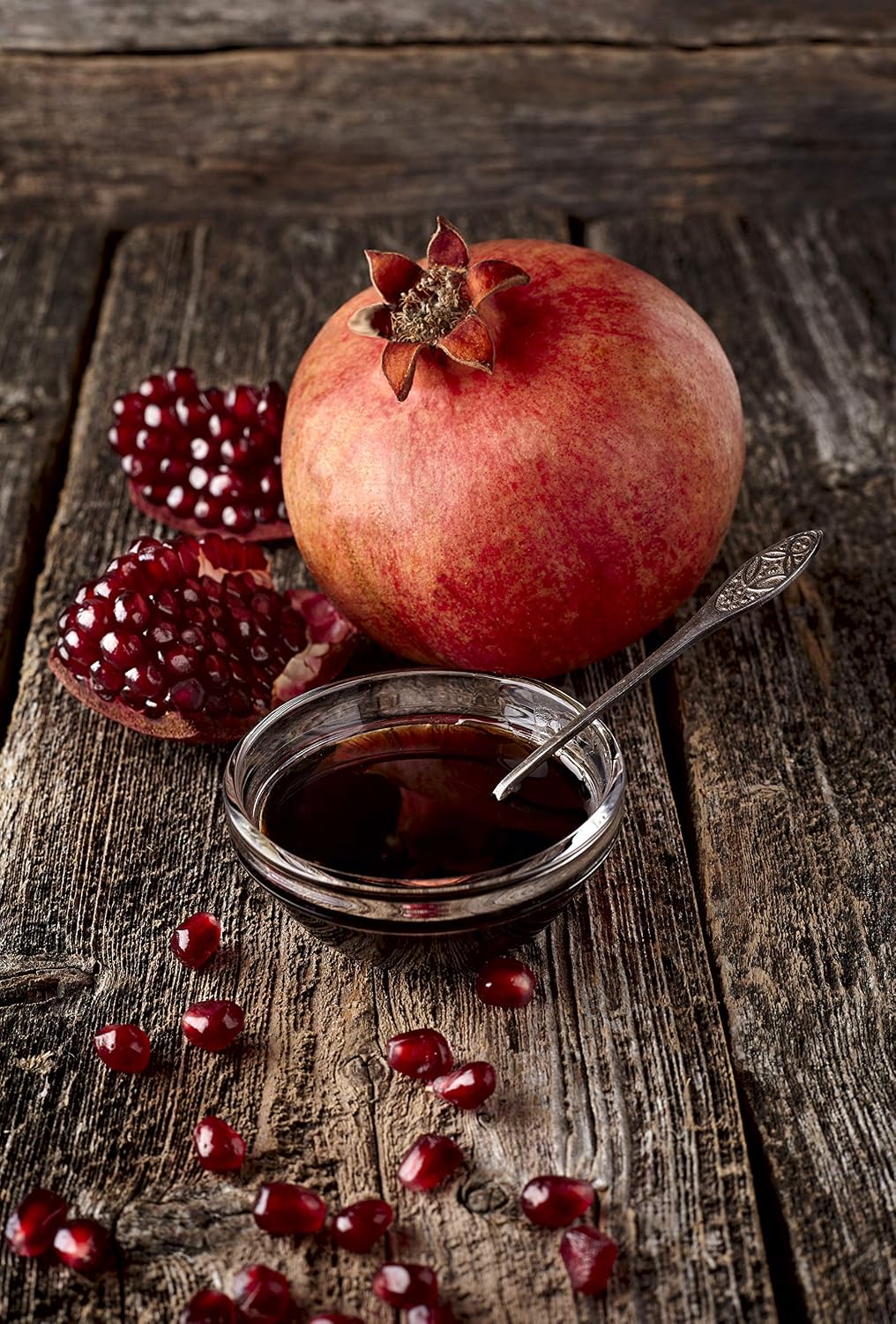 OFLORALE Pomegranate Molasses, 12.35 oz, 100% Natural, No Added Sugar, for Glazing, Dressings and Marinades
