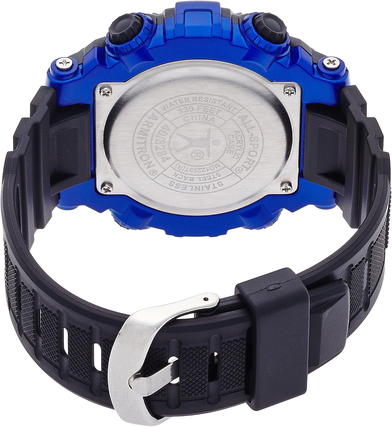 Armitron Sport Men's Digital Chronograph Resin Strap Watch, 40/8284
