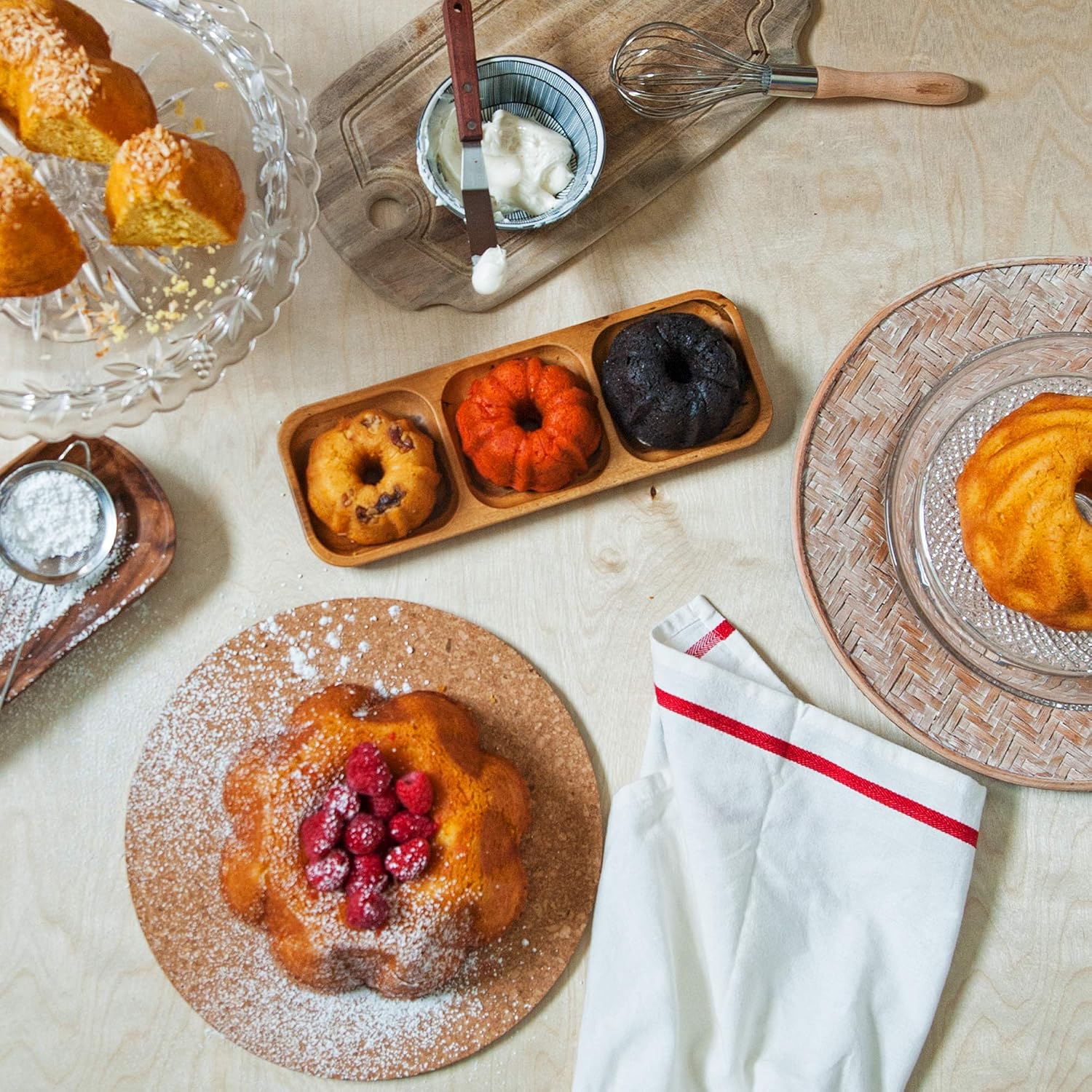 TORTUGA Provenance Rum Cake Variety Pack – 4 oz. - 6 Pack - The Perfect Premium Gourmet Gift for Stocking Stuffers, Gift Baskets