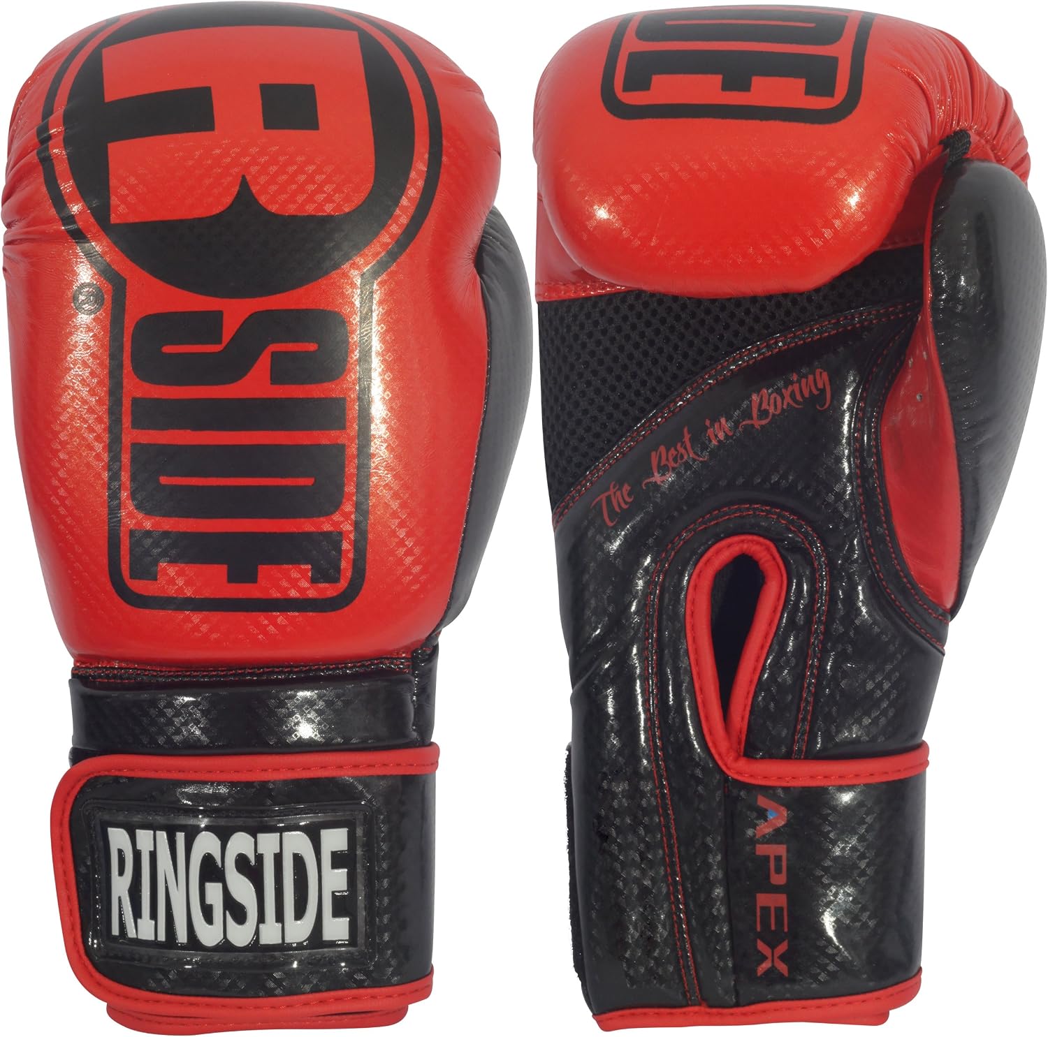 Ringside Apex Bag Gloves, IMF-Tech Boxing Gloves with Secure Wrist Support, Synthetic Boxing Gloves for Men and Women